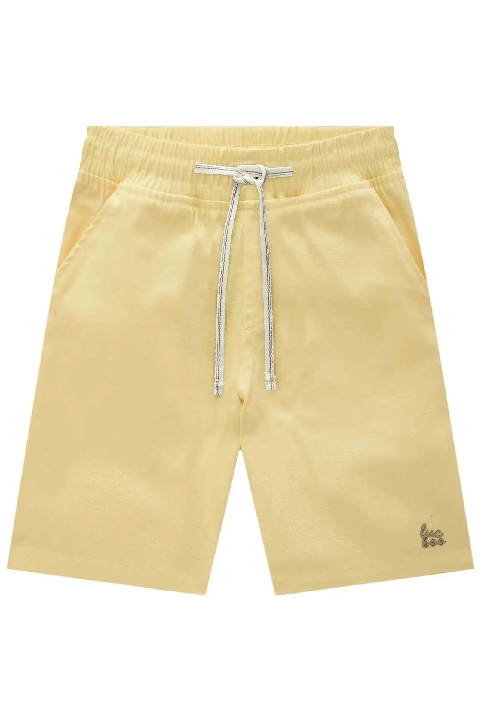 Bermuda em Linho Santorine com Elastano 83627 LucBoo Infantil Menino