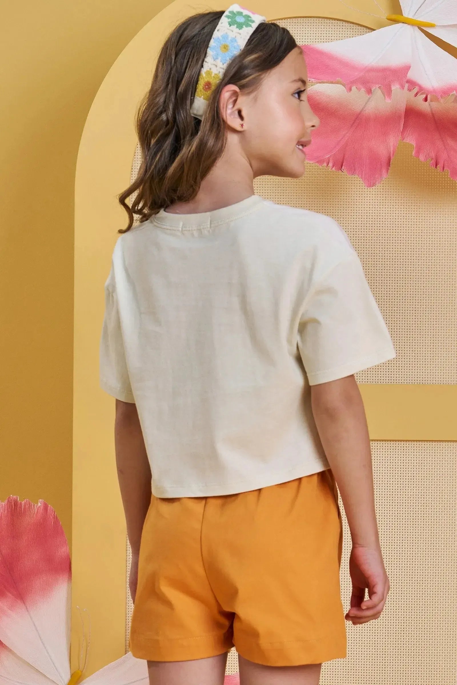 Blusa Boxy Over em Meia Malha 85166 Infanti Infantil Menina