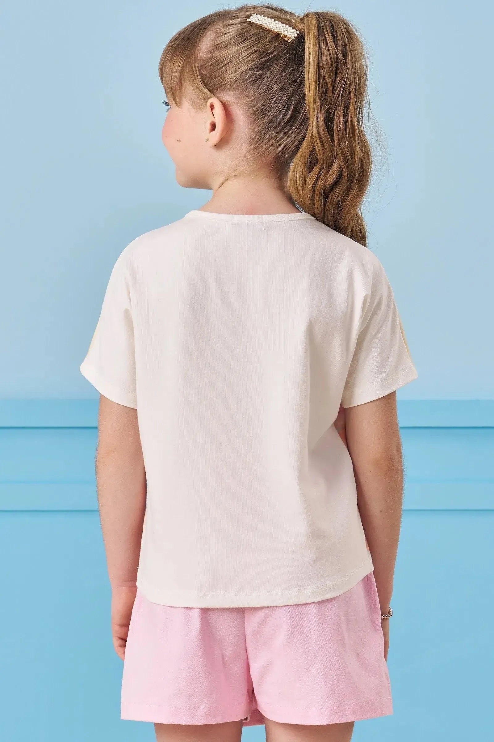 Blusa em Cotton 85267 Infanti Infantil Menina