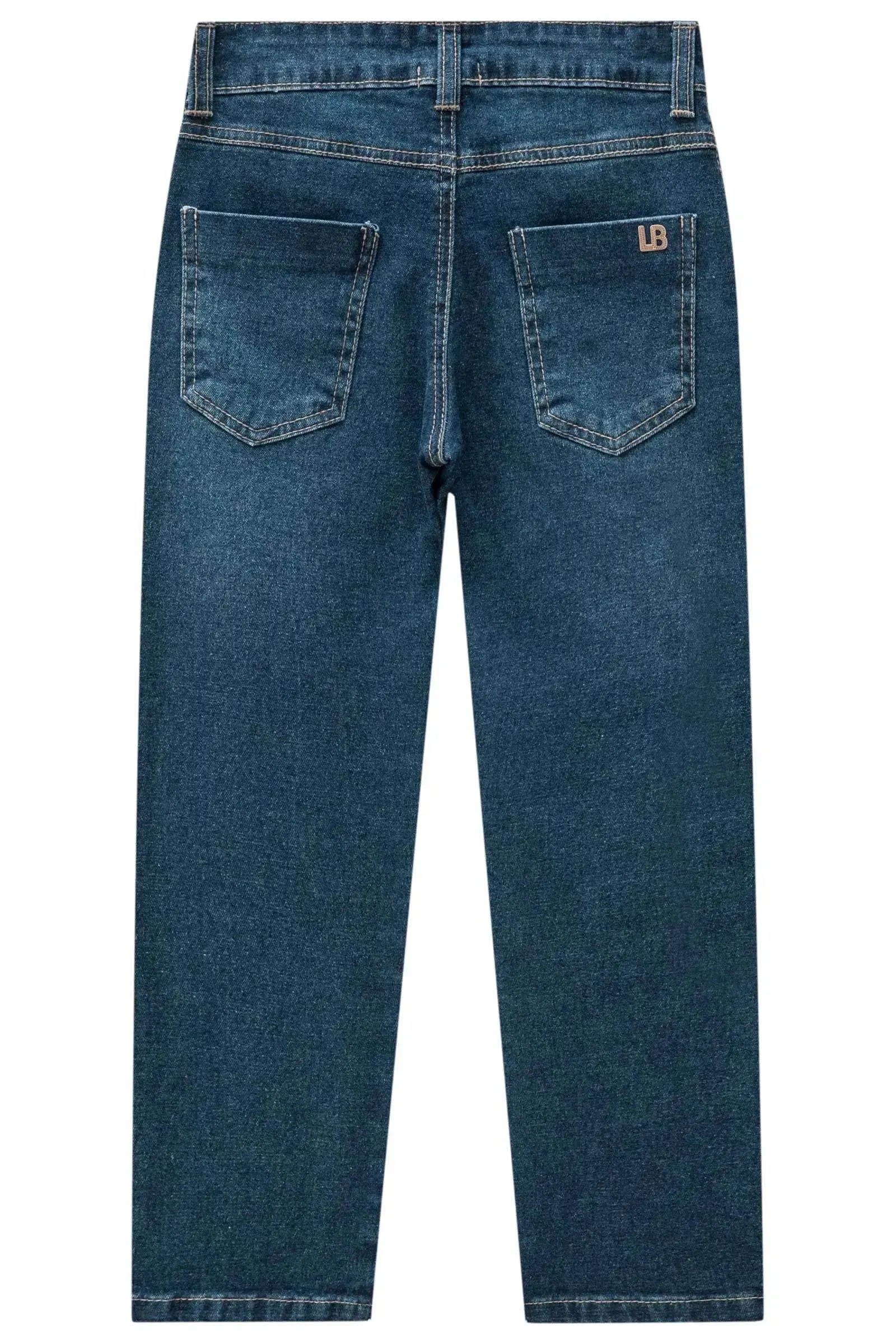 Calça Skinny em Jeans Guga com Elastano 84794 LucBoo Infantil Menino