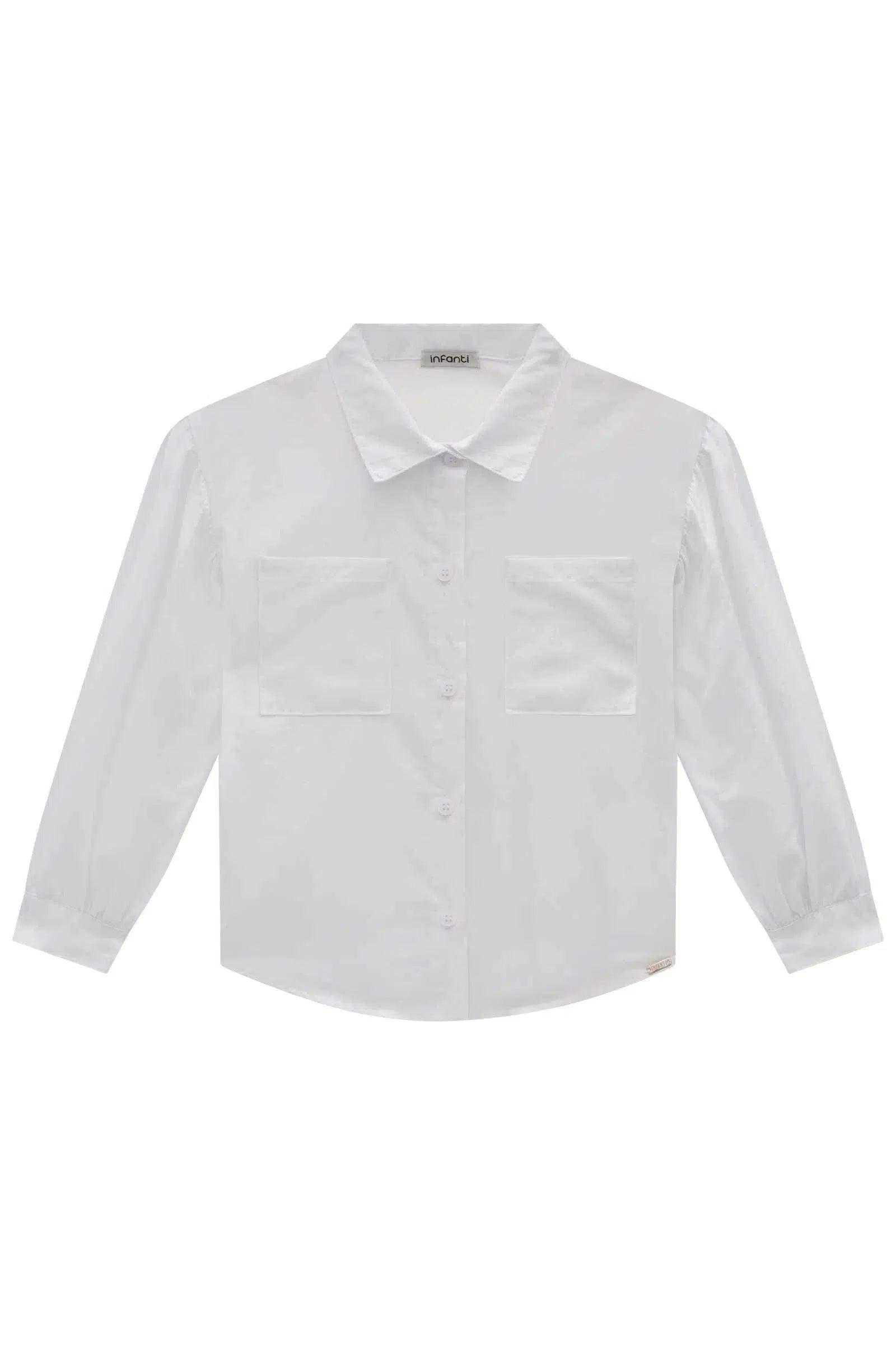 Camisa Over em Tricoline 72390 Infanti