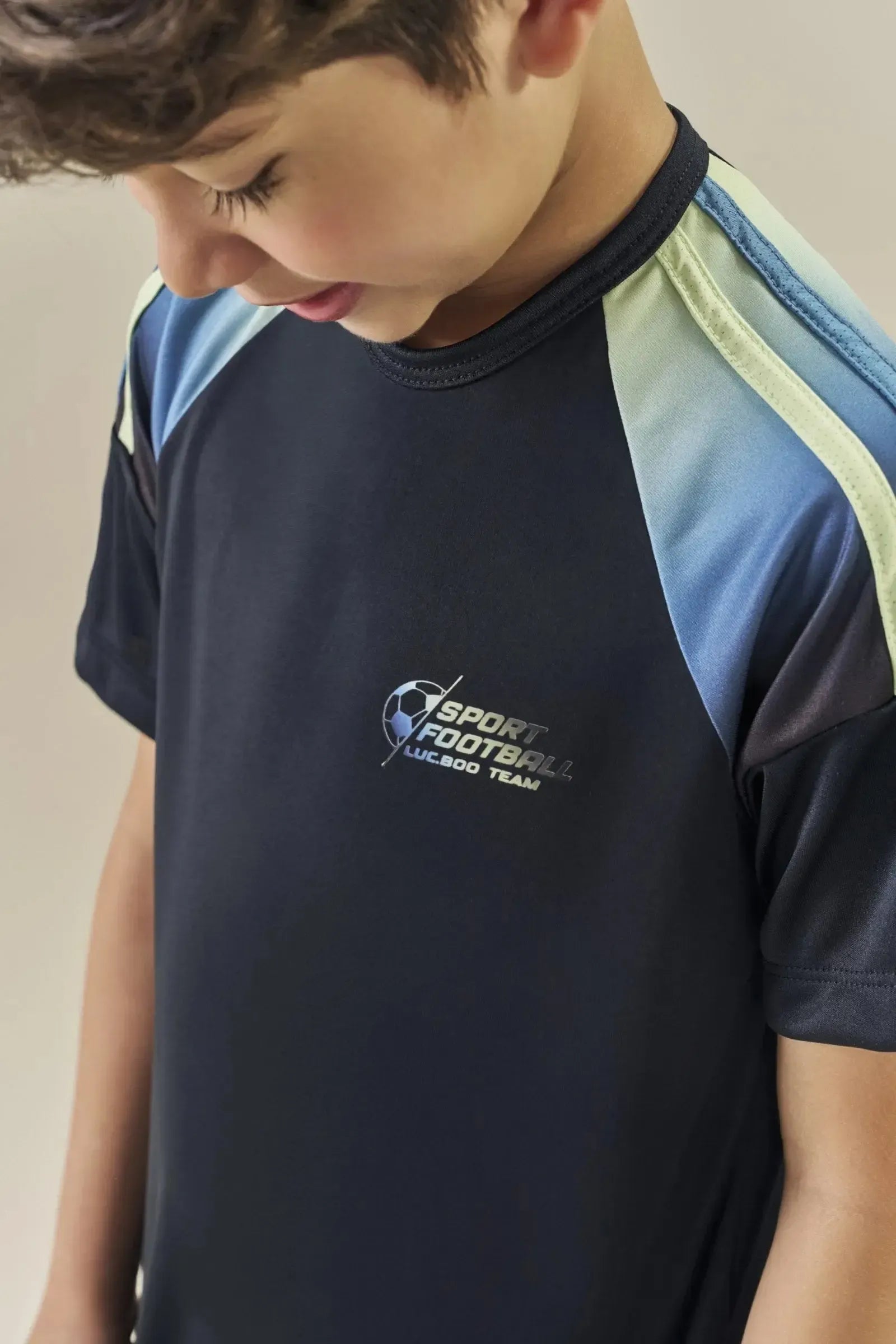 Camiseta em Dry Sport 84224 LucBoo Infantil Menino