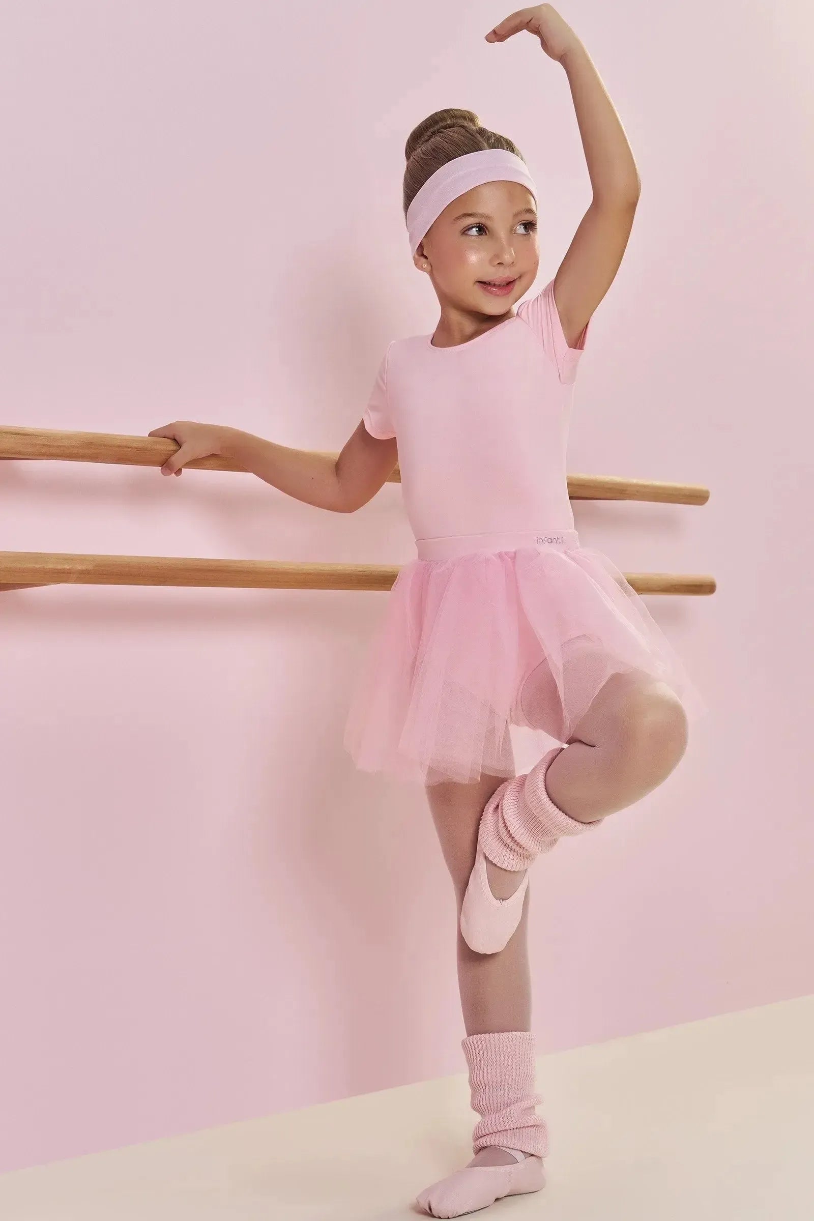 Collant em Malha Uv Dry 85474 Infanti Infantil Menina