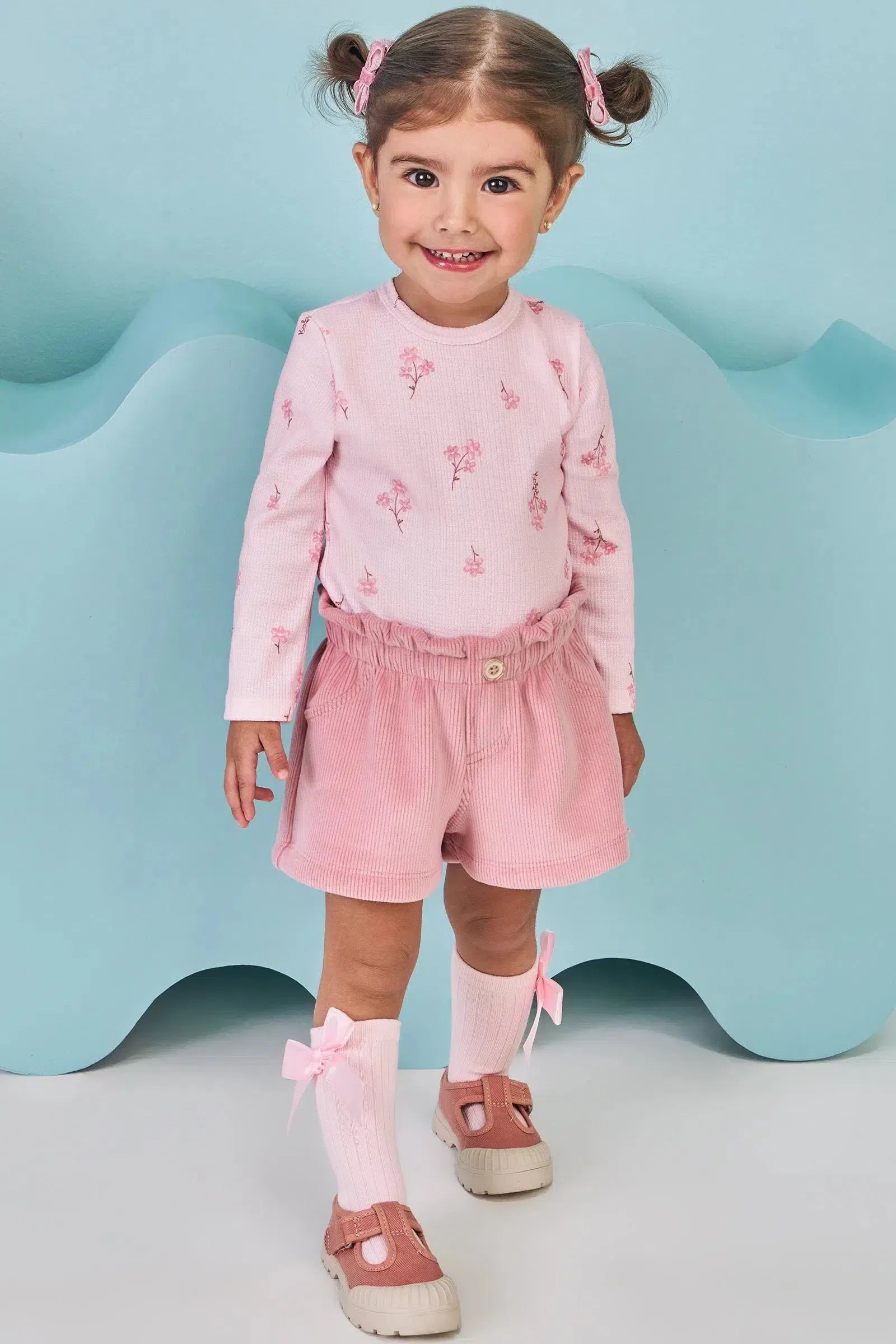 Meia 3/4 78052 Kukiê Infantil Menina
