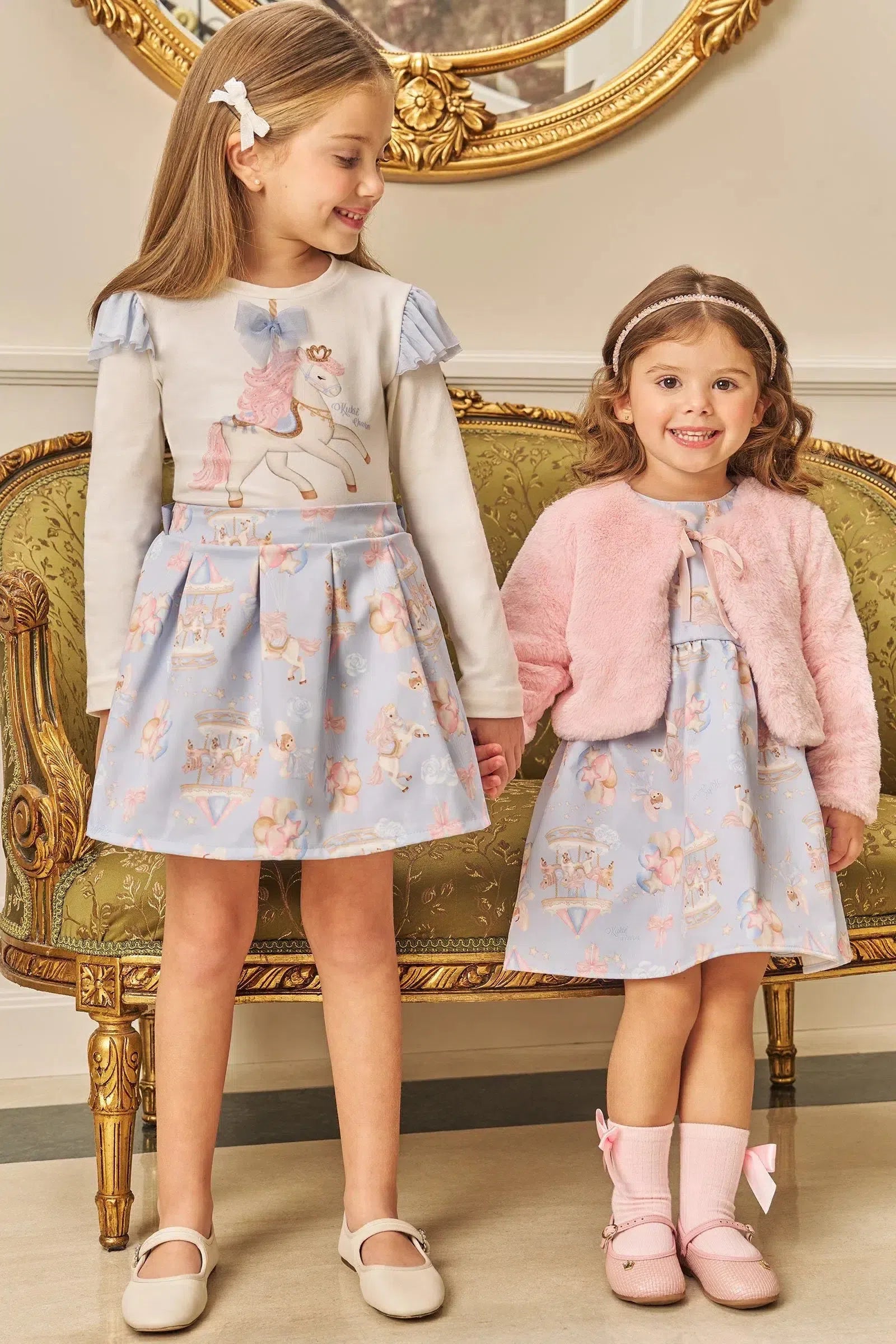 Meia 3/4 78052 Kukiê Infantil Menina