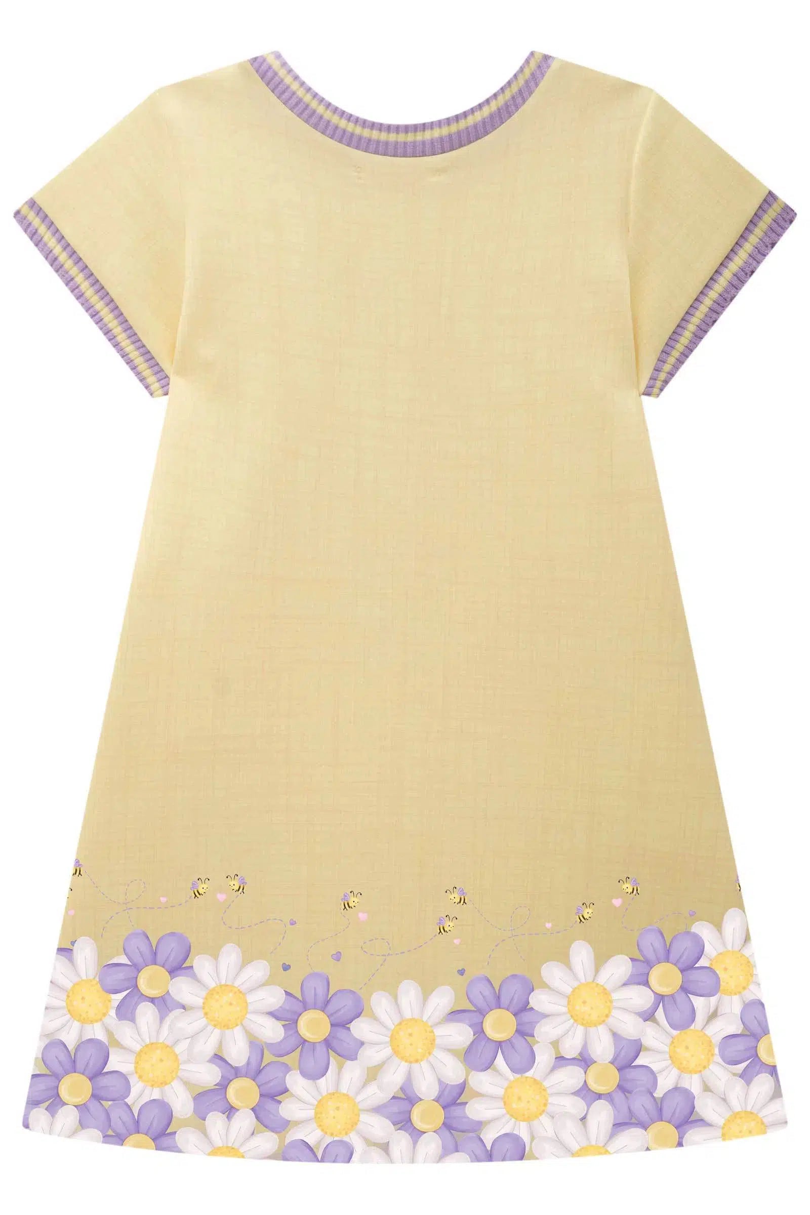 Vestido Infantil Menina em Fly Tech 81591 Kukiê