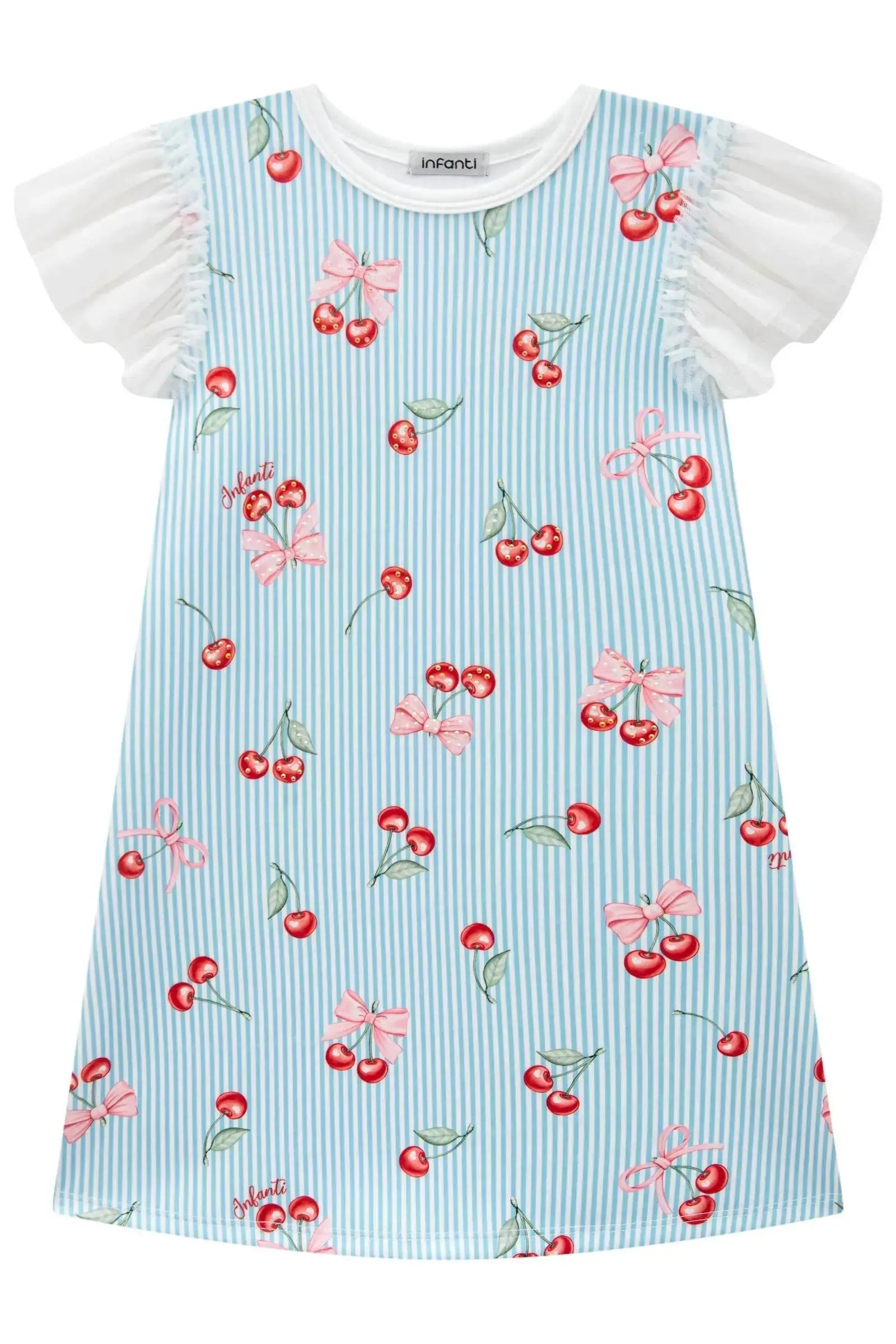 Vestido em Fly Tech 85769 Infanti Infantil Menina