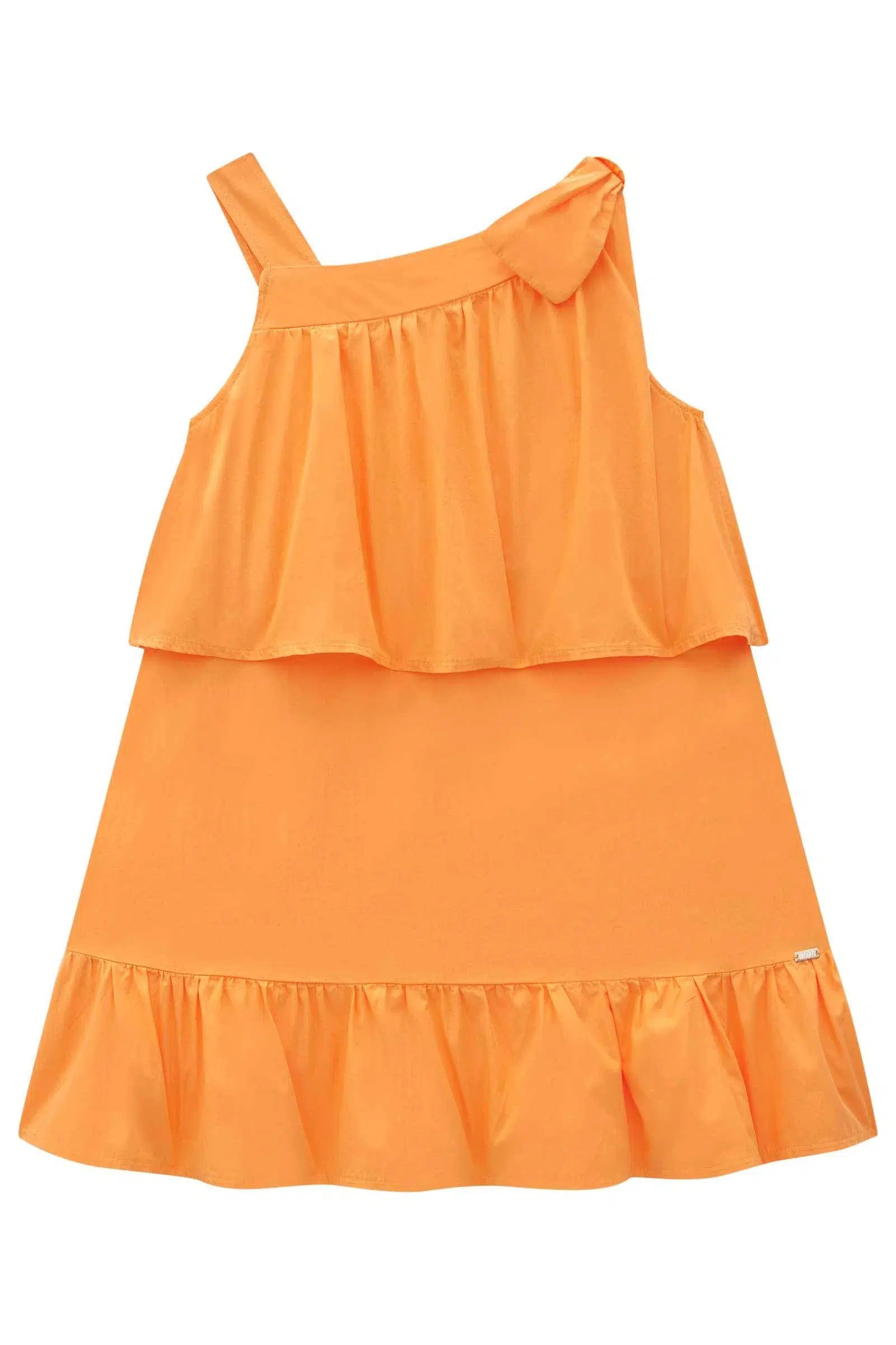 Vestido em Tricoline 73041 Infanti