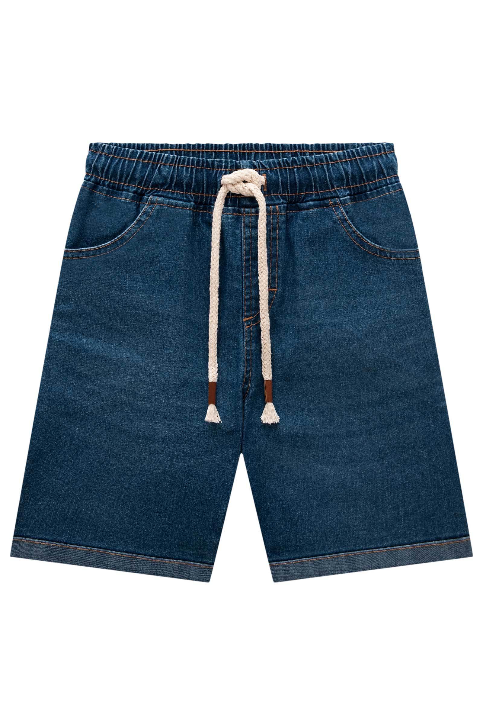 Bermuda em Jeans Bellini com Elastano 77351 LucBoo