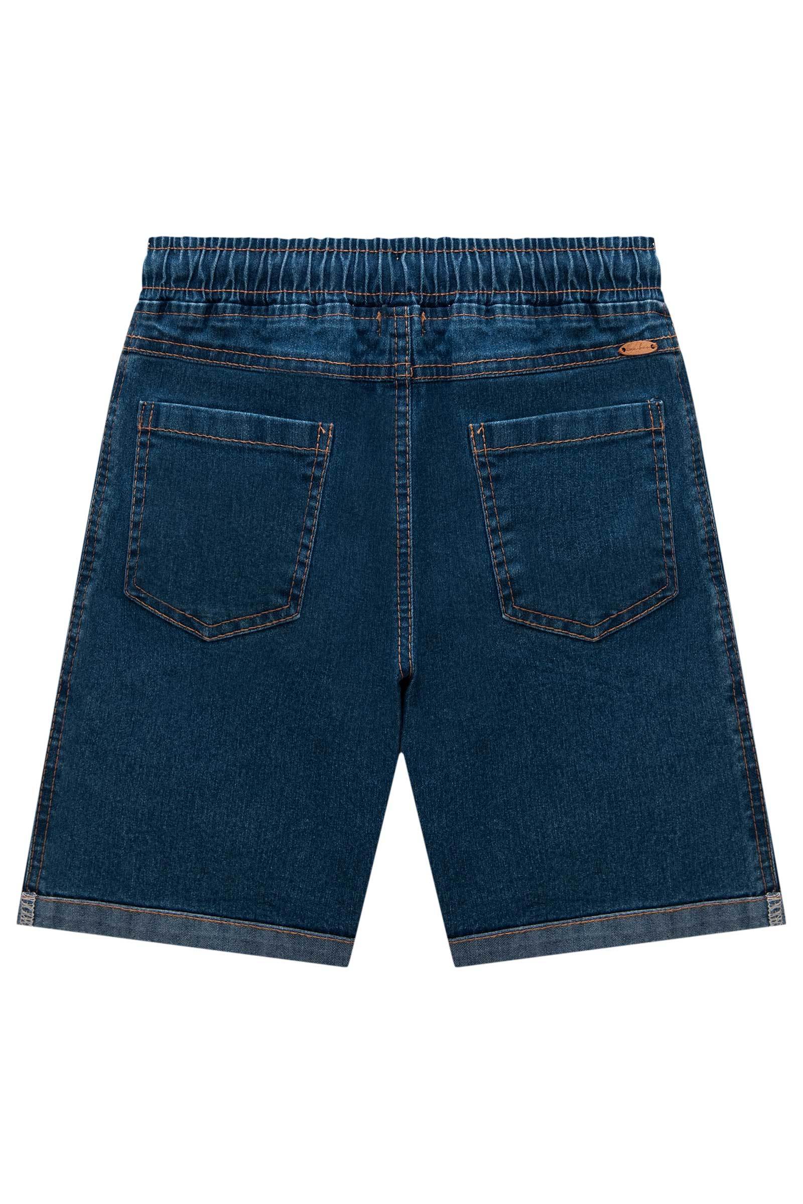 Bermuda em Jeans Bellini com Elastano 77351 LucBoo