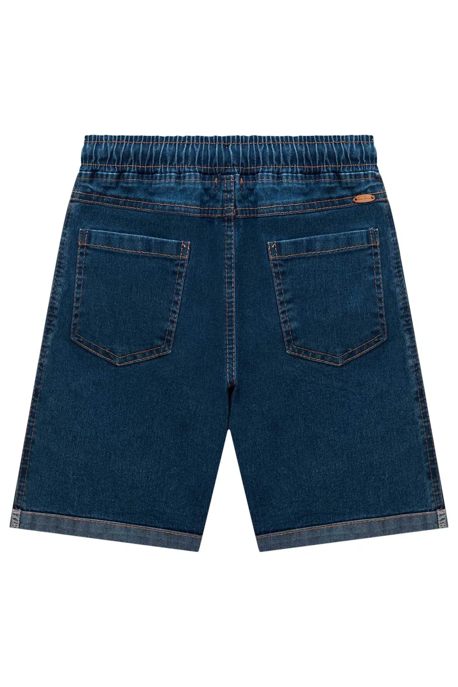 Bermuda em Jeans Bellini com Elastano 77351 LucBoo