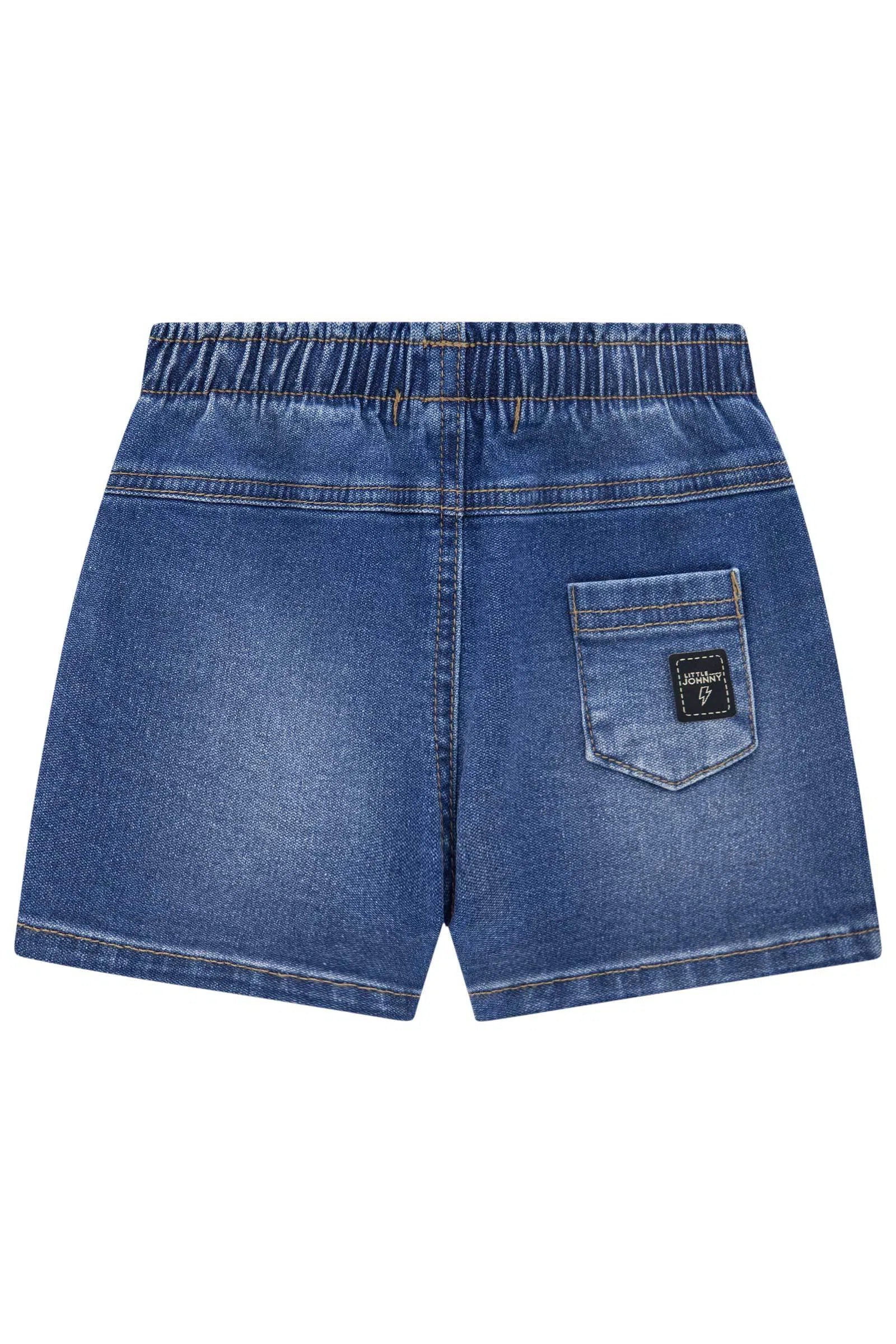 Bermuda em Malha Jeans Trek com Elastano 77637 Johnny Fox