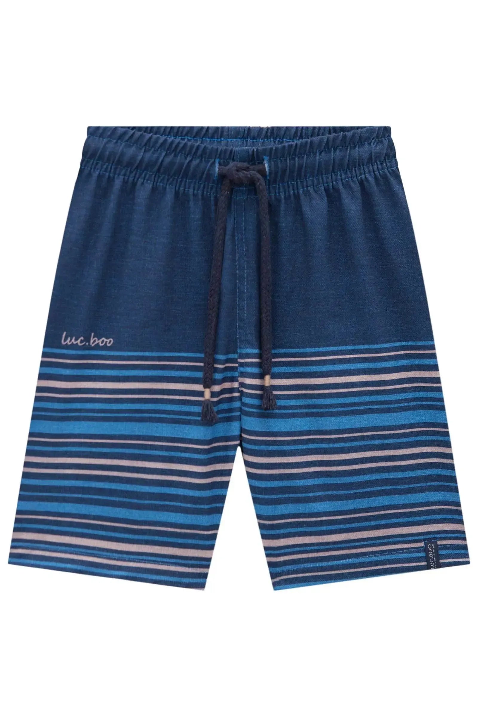 Bermuda em Nylon Ergonomic com Elastano 83628 LucBoo Infantil Menino