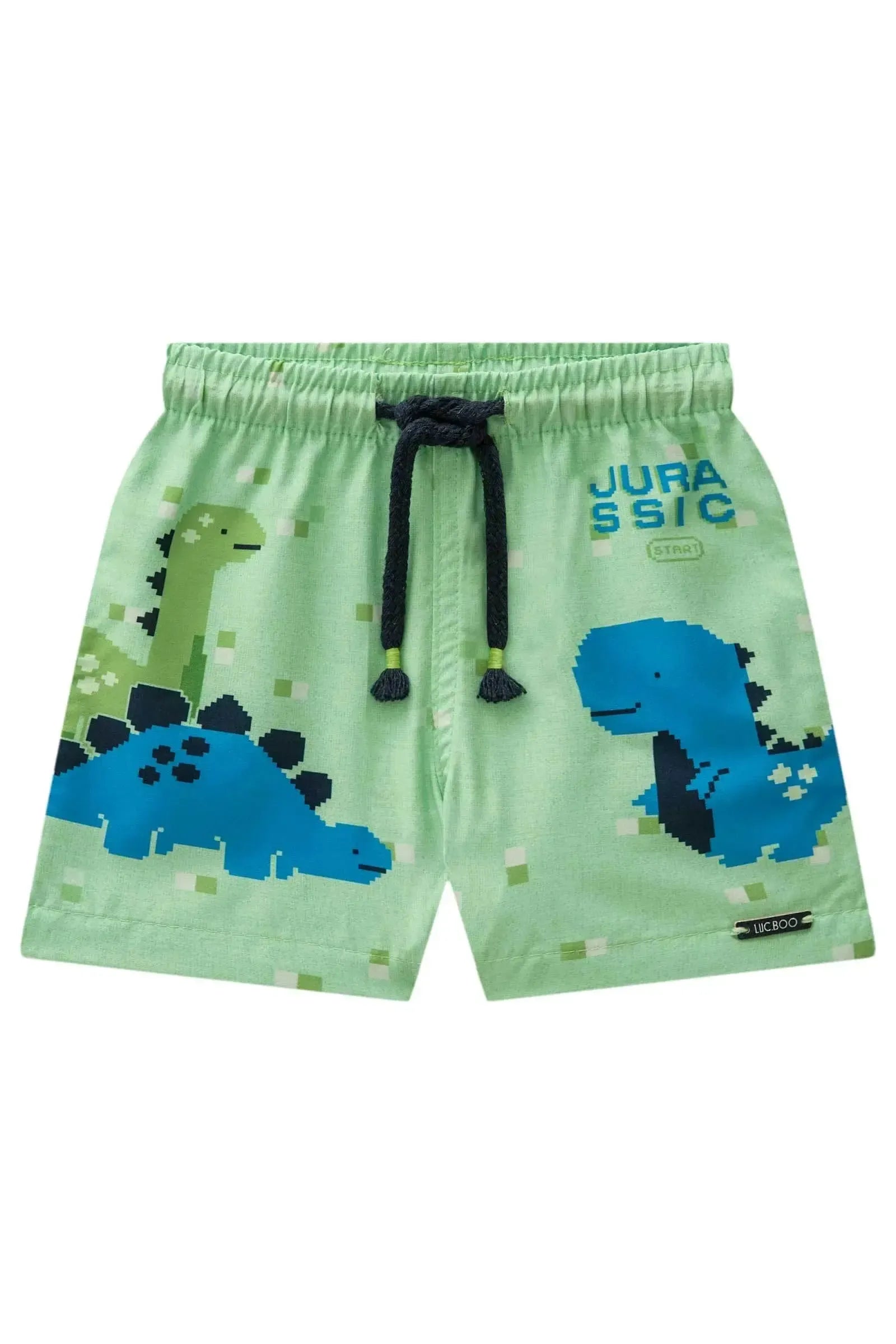 Bermuda em Nylon Ergonomic com Elastano 85501 LucBoo Bebê Menino