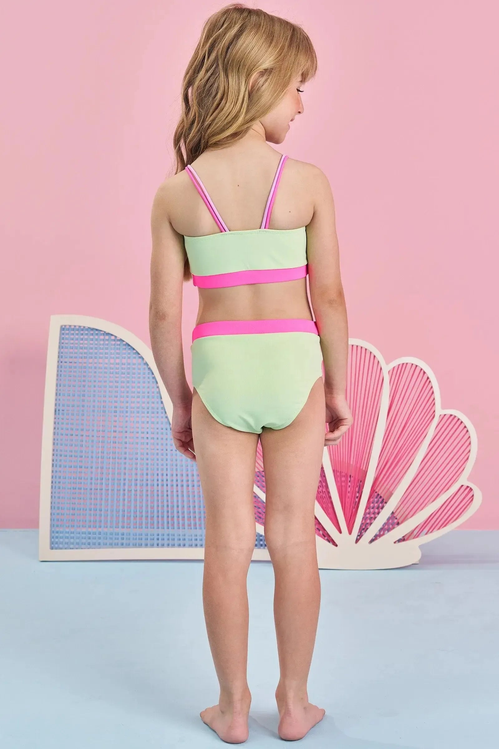 Biquíni em Malha Poliamida com Proteção Uv 50+ 84498 Infanti Infantil Menina