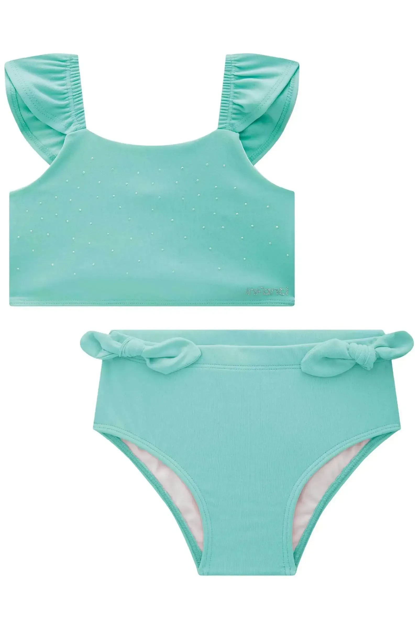 Biquíni em Malha Poliamida com Proteção Uv 50+ 84957 Infanti Infantil Menina