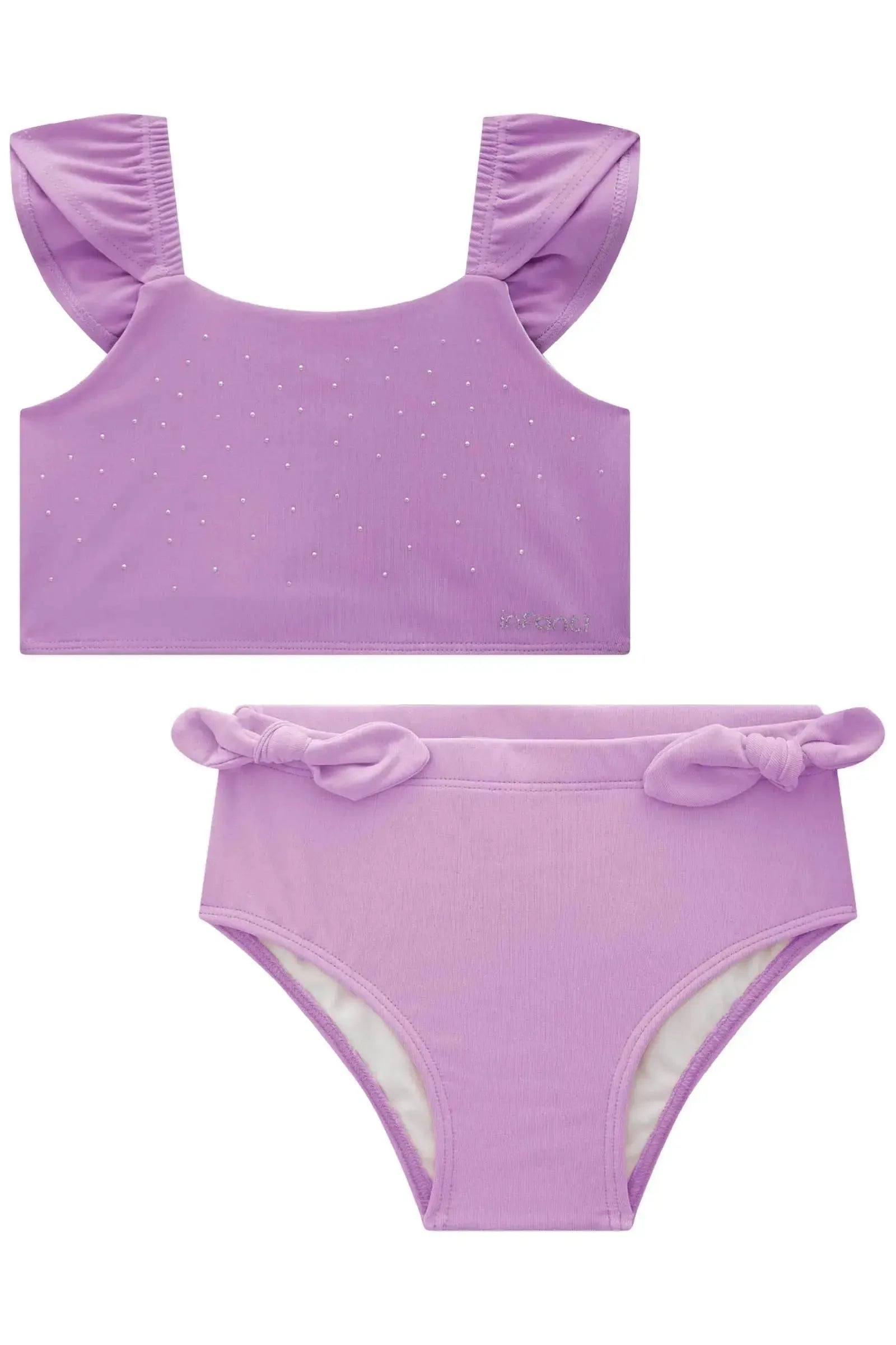 Biquíni em Malha Poliamida com Proteção Uv 50+ 84957 Infanti Infantil Menina