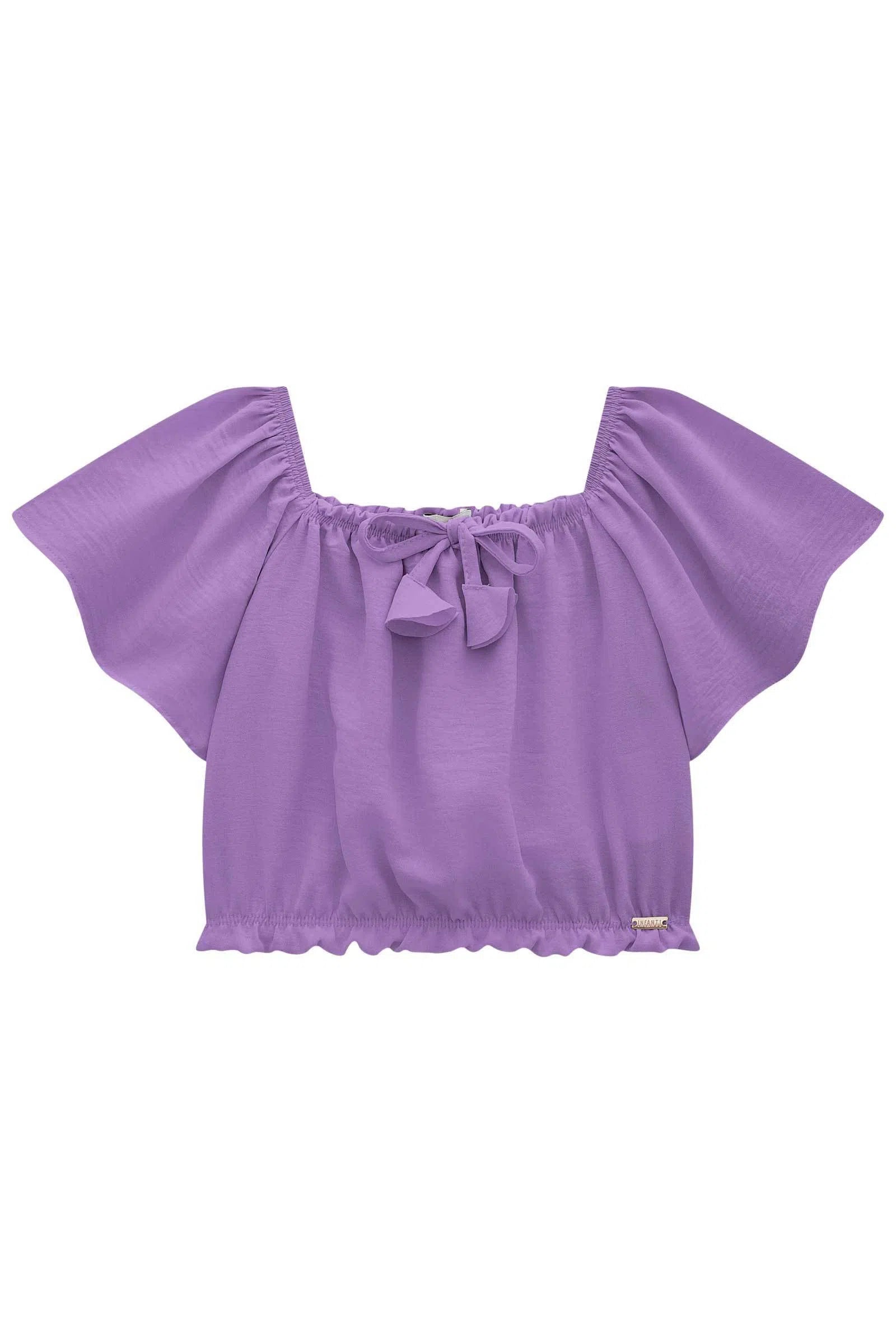 Blusa Boxy em Air Flow 76197 Infanti