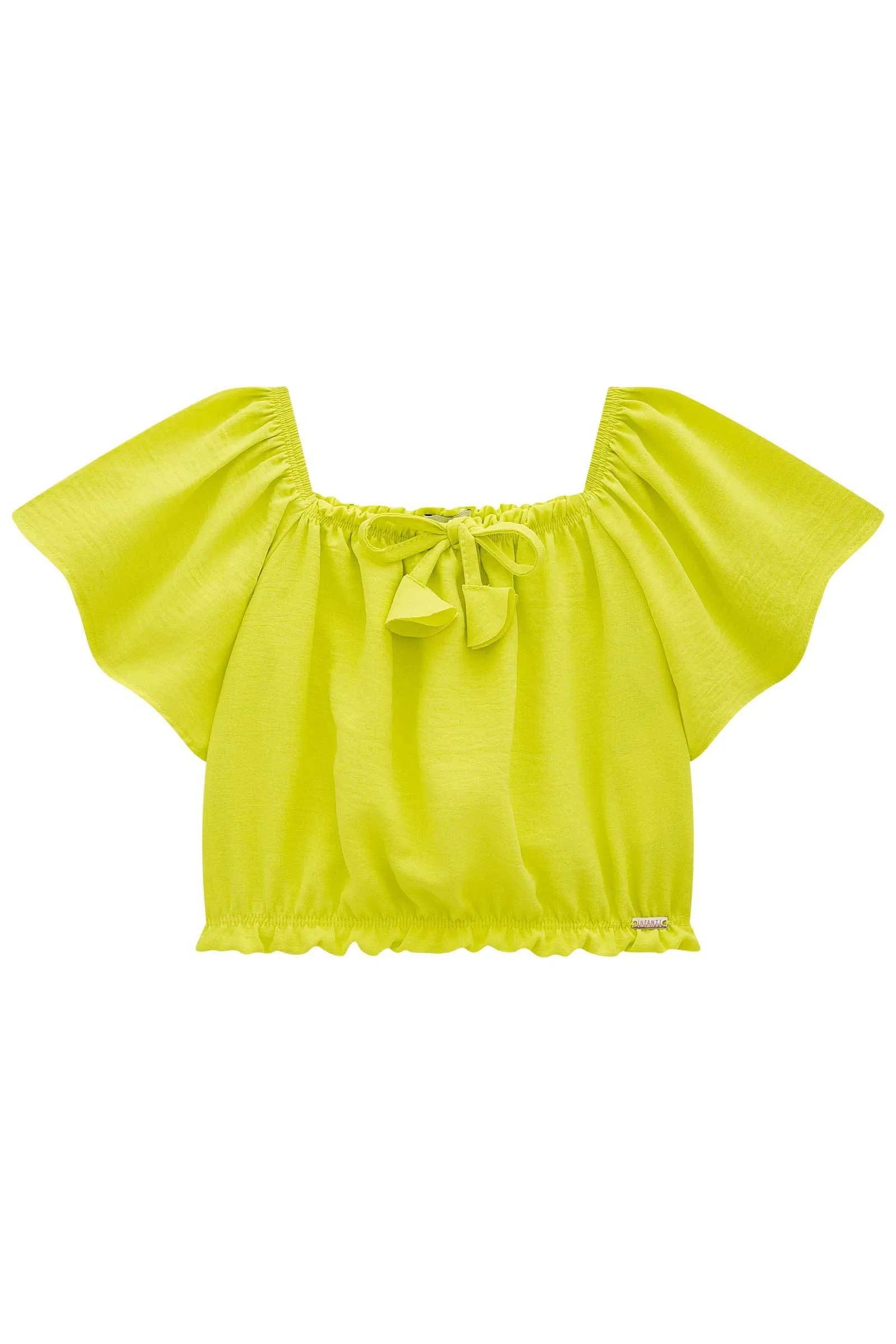 Blusa Boxy em Air Flow 76197 Infanti