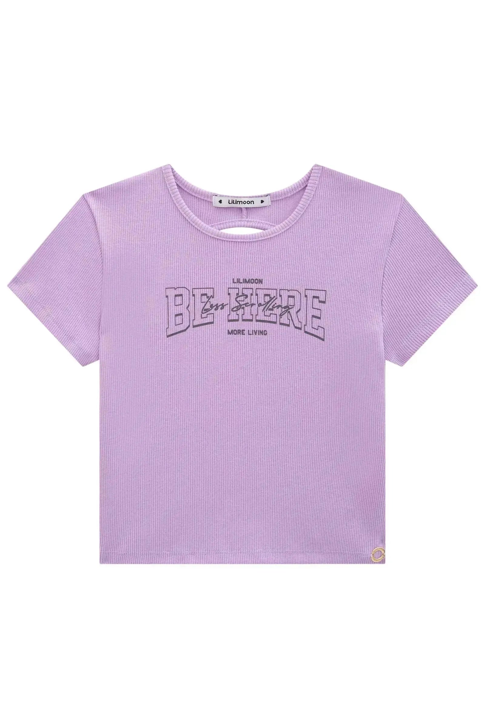 Blusa Boxy em Canelado 83020 Lilimoon Teen Menina