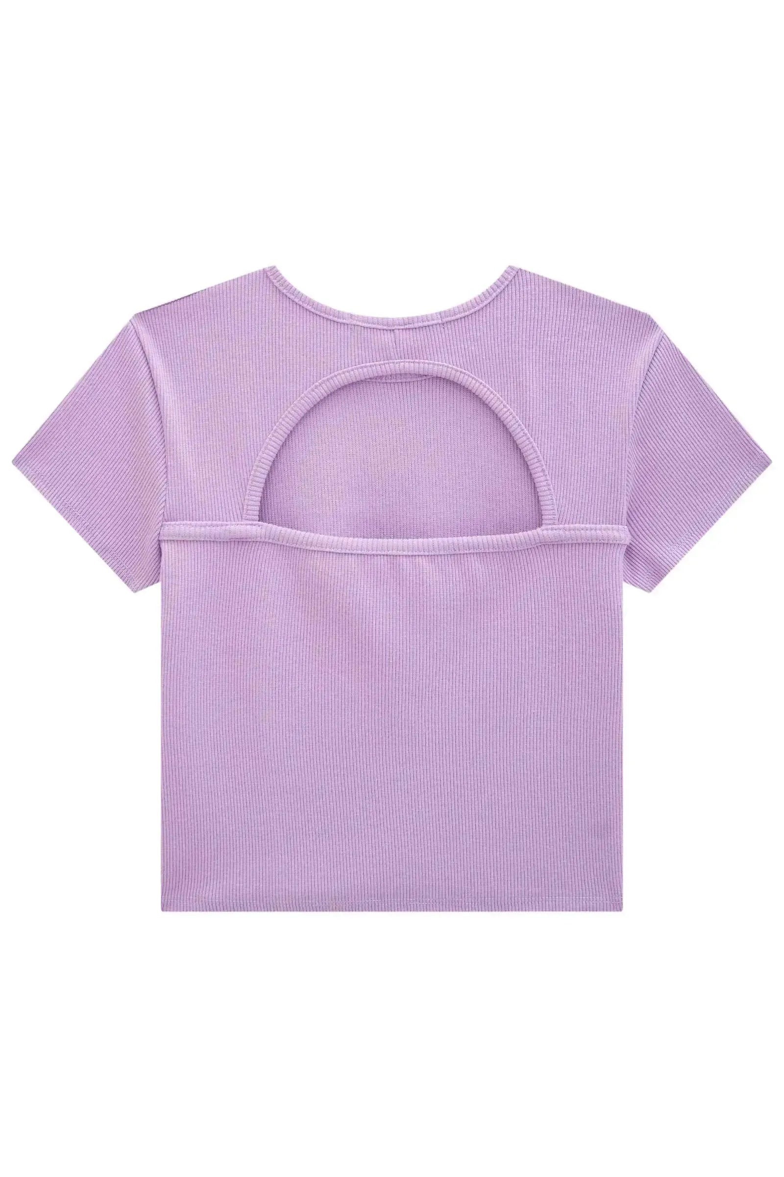 Blusa Boxy em Canelado 83020 Lilimoon Teen Menina