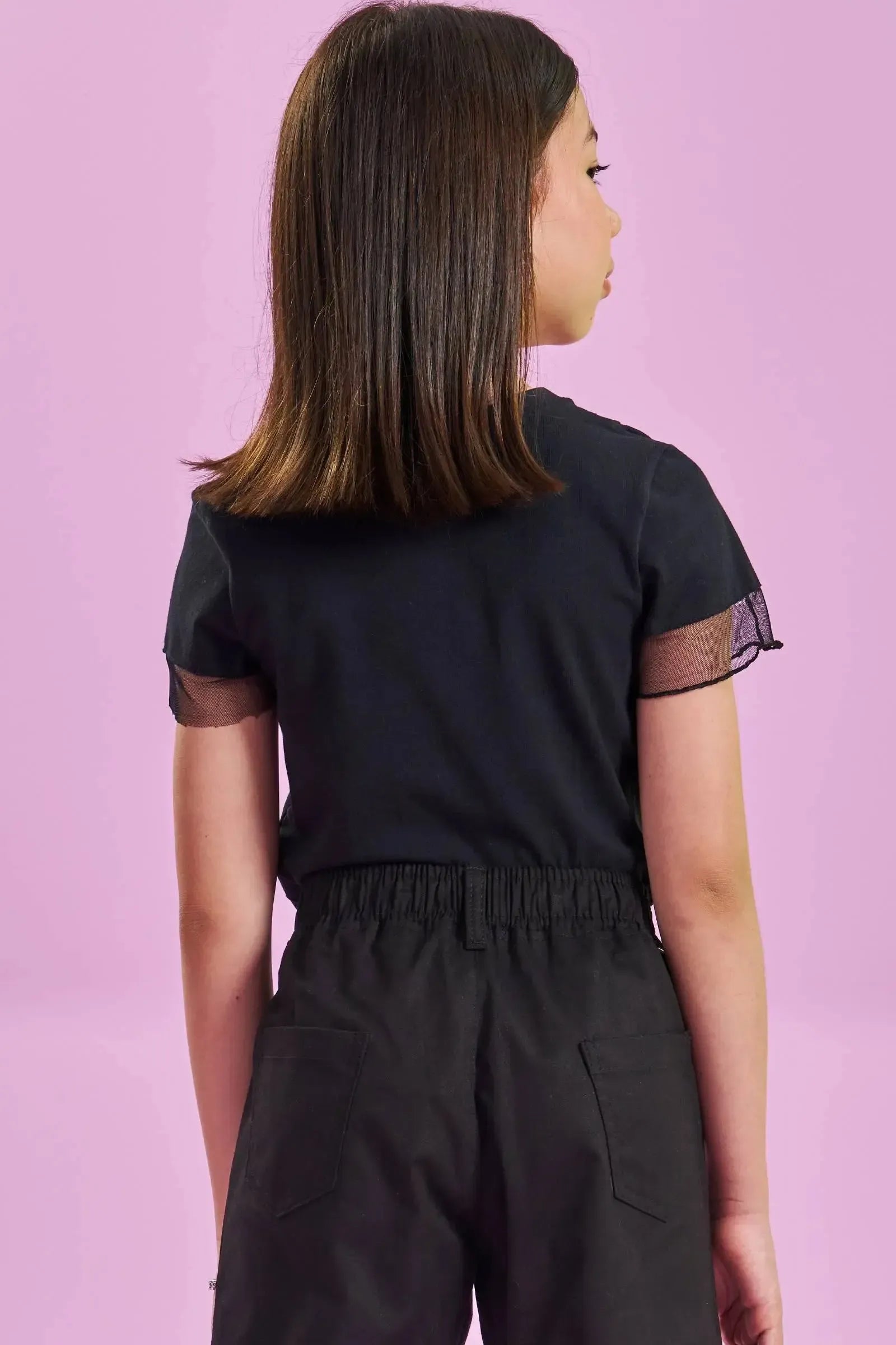 Blusa Boxy em Cotton 82975 Lilimoon Teen Menina