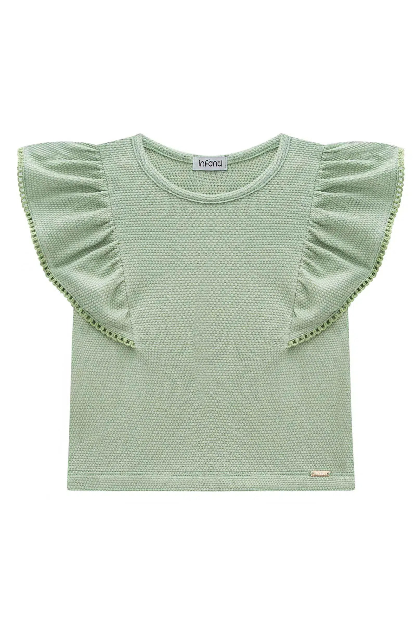 Blusa Infantil Boxy em Malha Bee 82205 Infanti