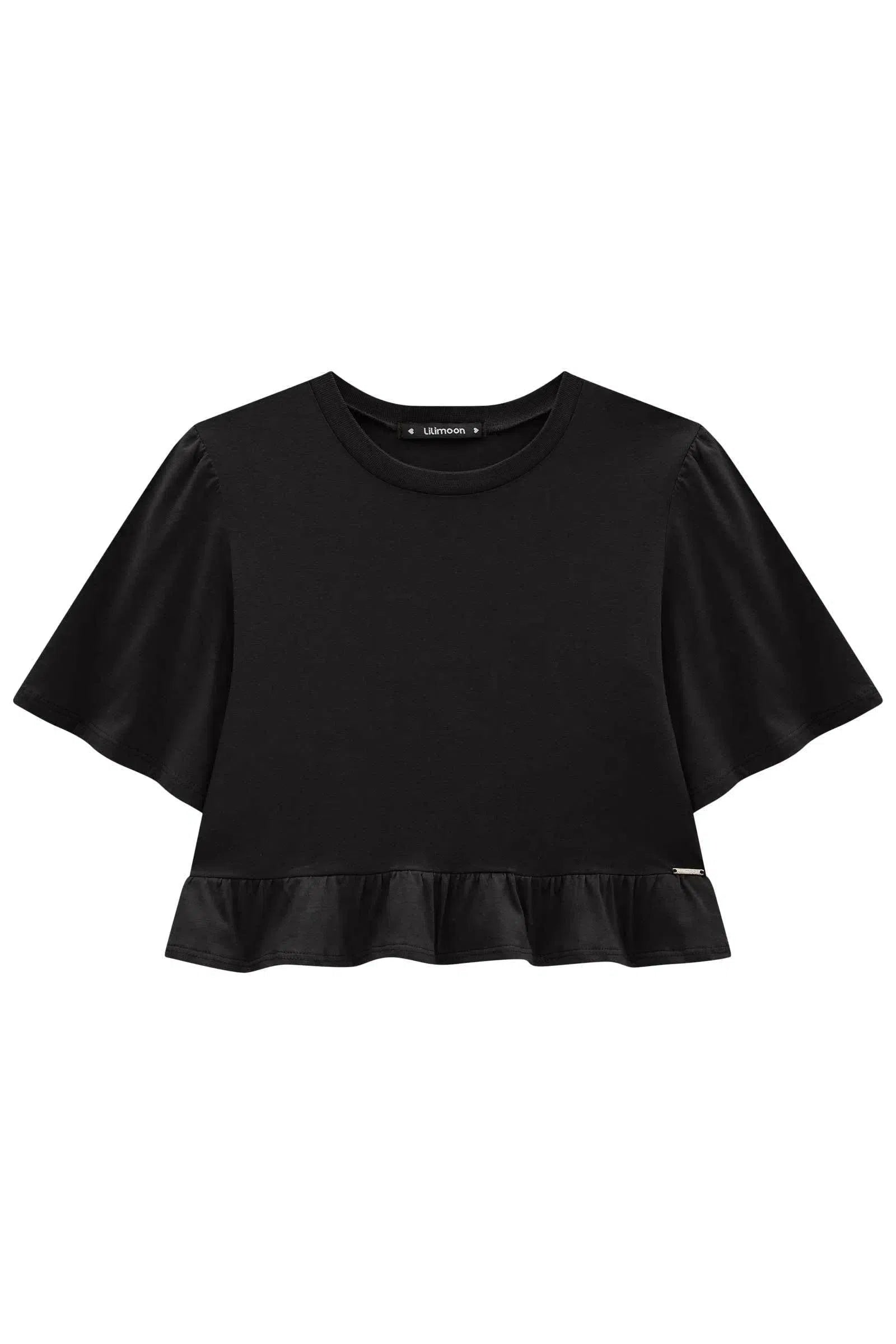 Blusa Boxy Over em Meia Malha 79152 Lilimoon Teen Menina