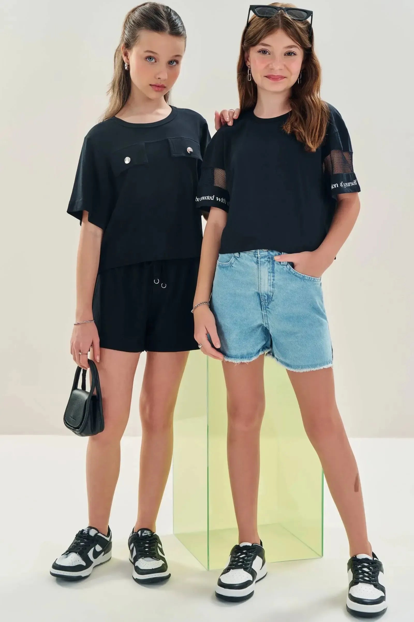 Blusa Boxy Over em Meia Malha 83002 Lilimoon Teen Menina