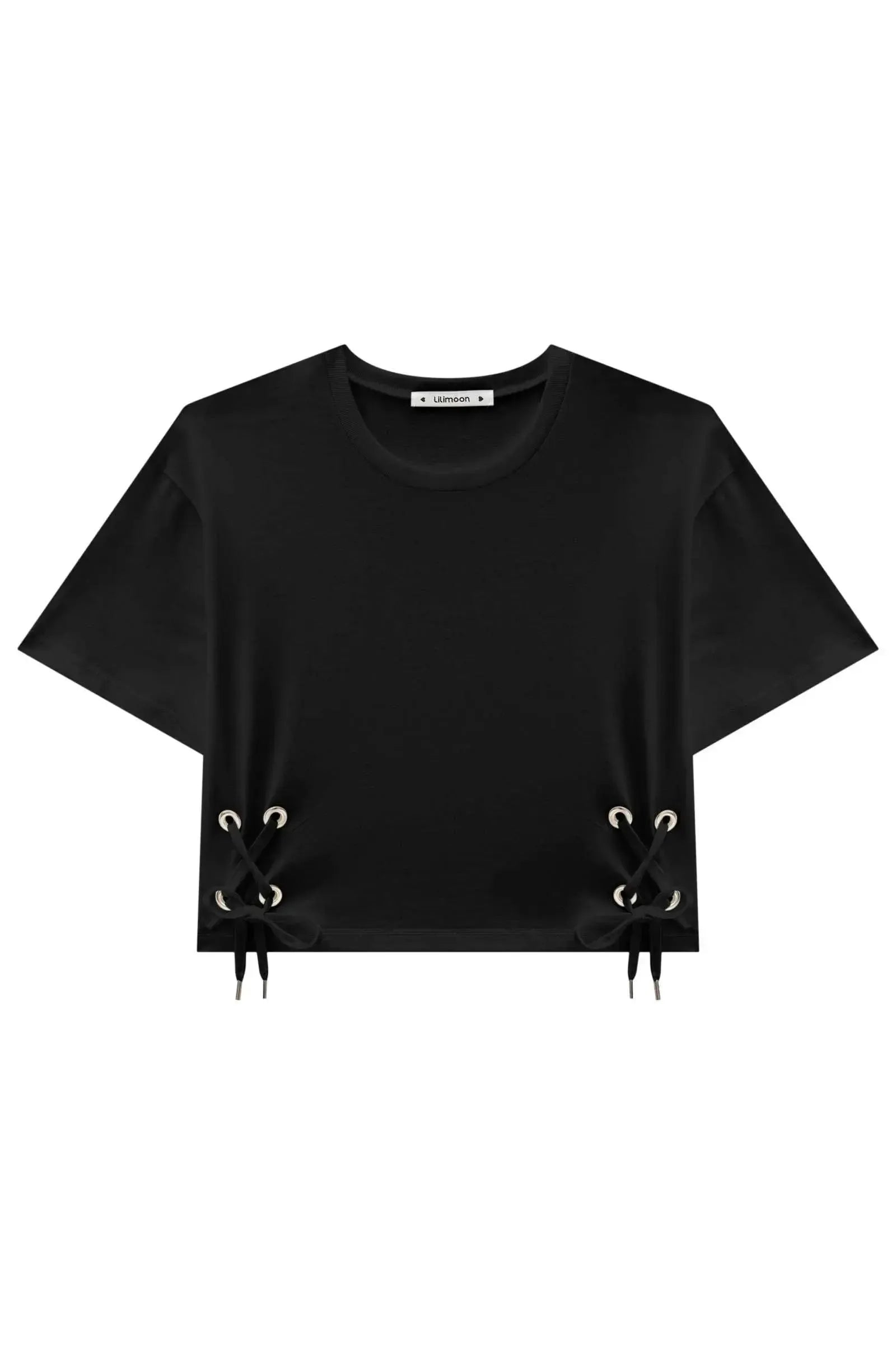 Blusa Boxy Over em Meia Malha 83008 Lilimoon Teen Menina