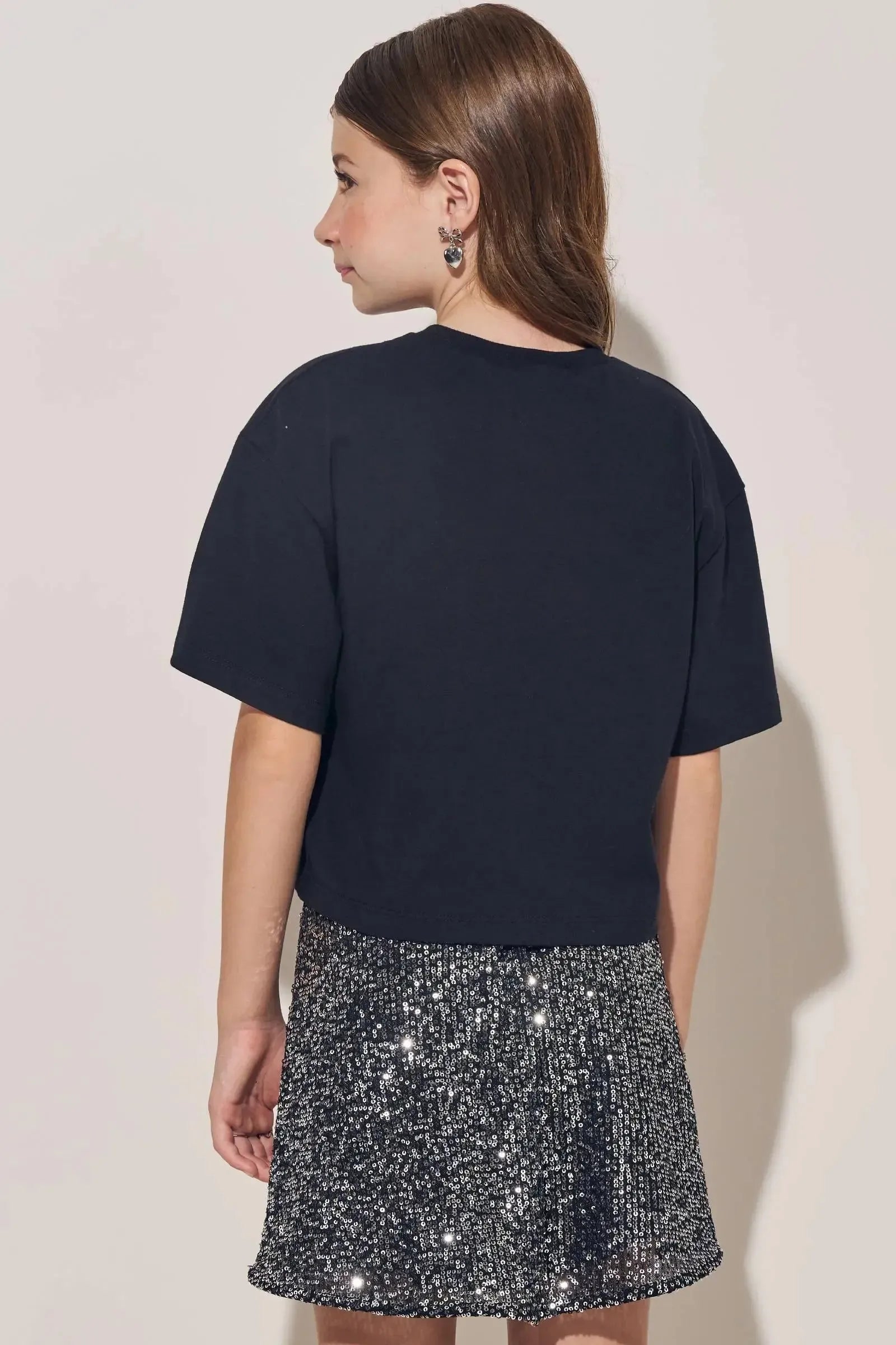 Blusa Boxy Over em Meia Malha 83008 Lilimoon Teen Menina