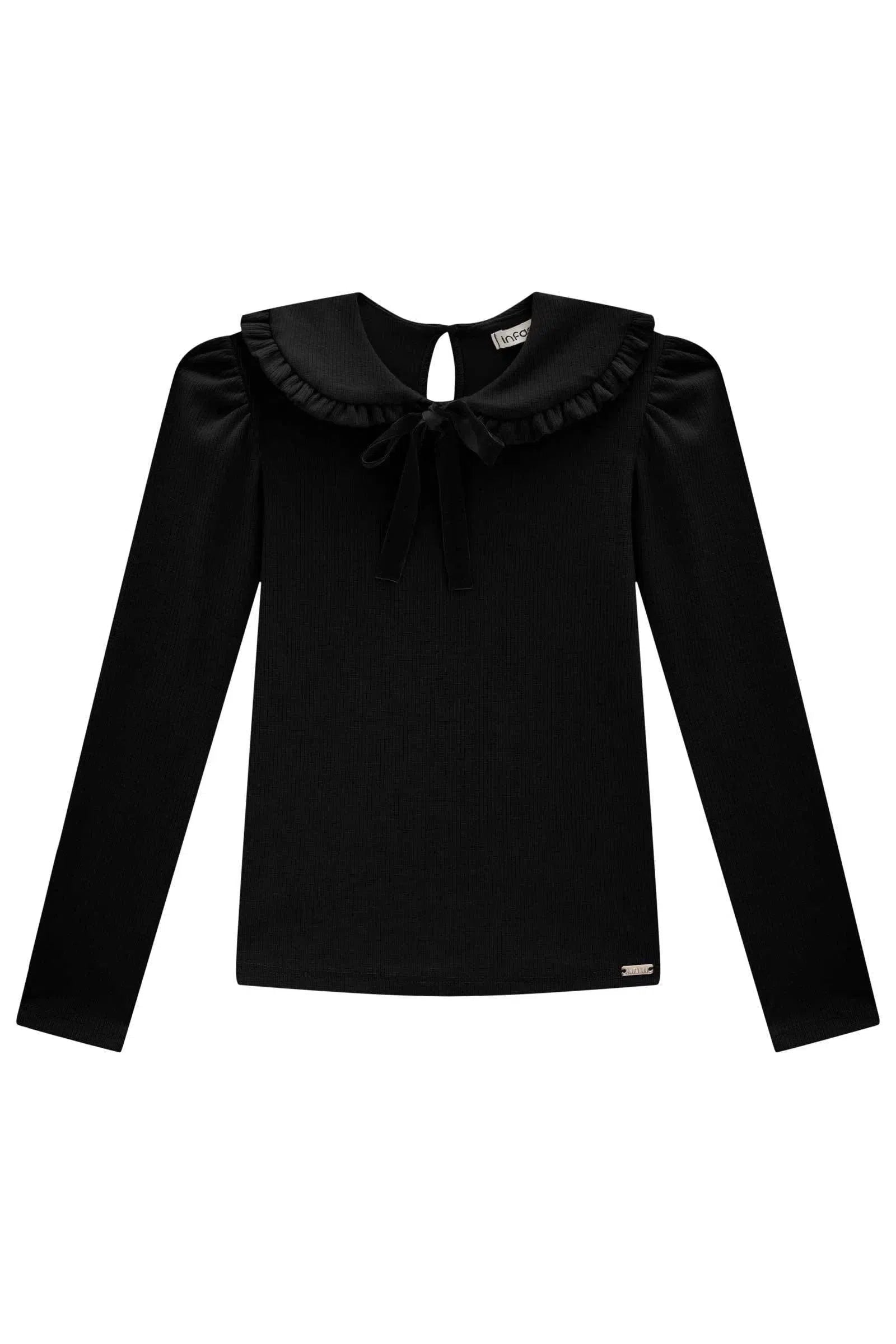 Blusa em Canelado Liz 81173 Infanti Infantil Menina