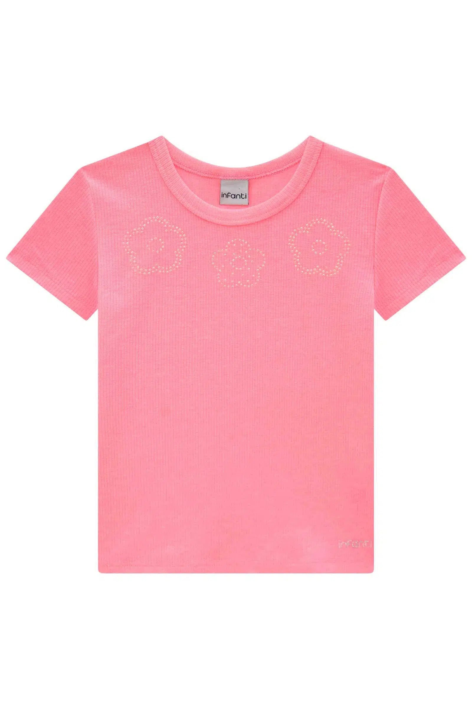 Blusa Infantil em Canelado Liz 82204 Infanti