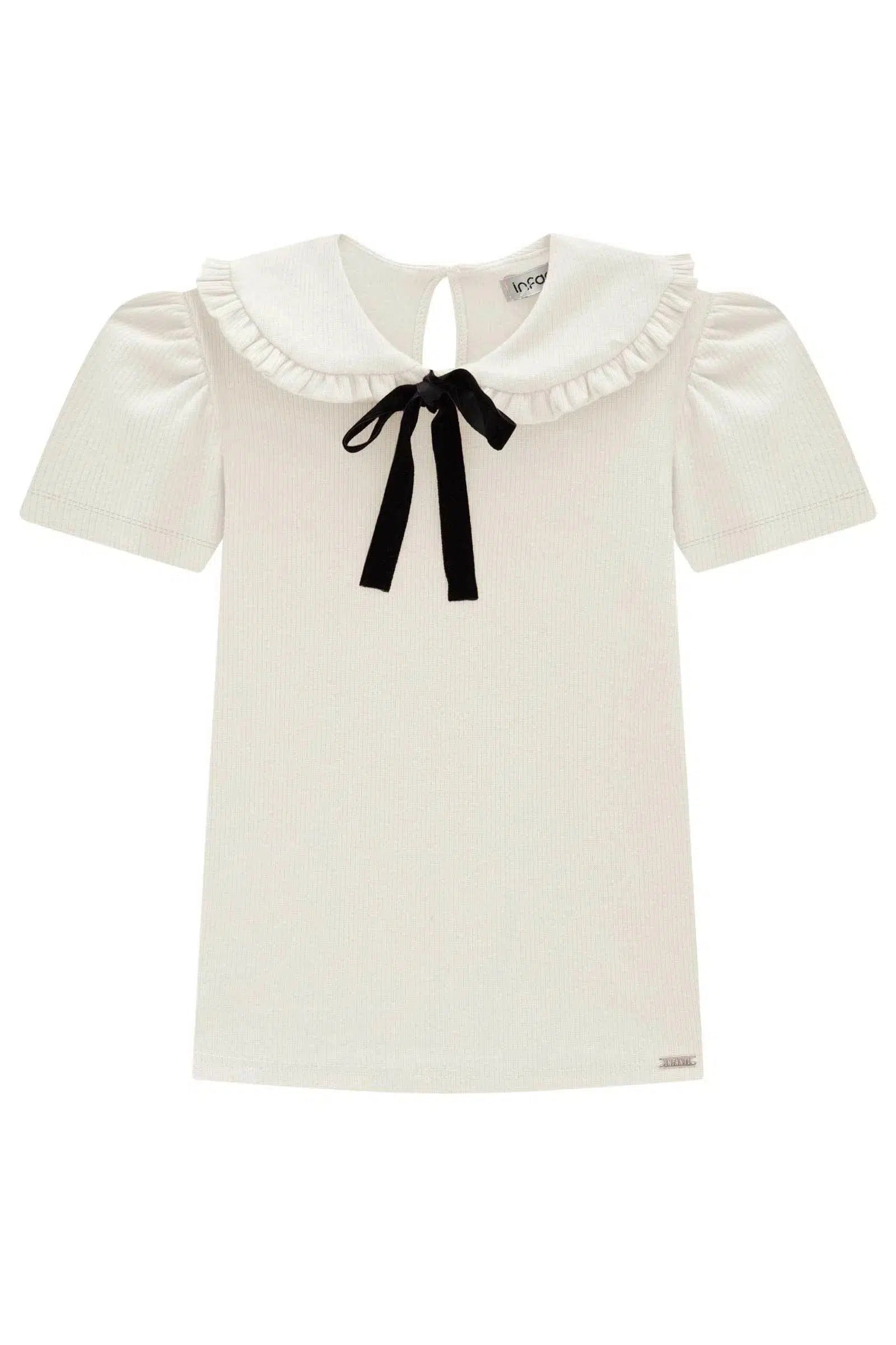 Blusa Infantil em Canelado Liz 82211 Infanti