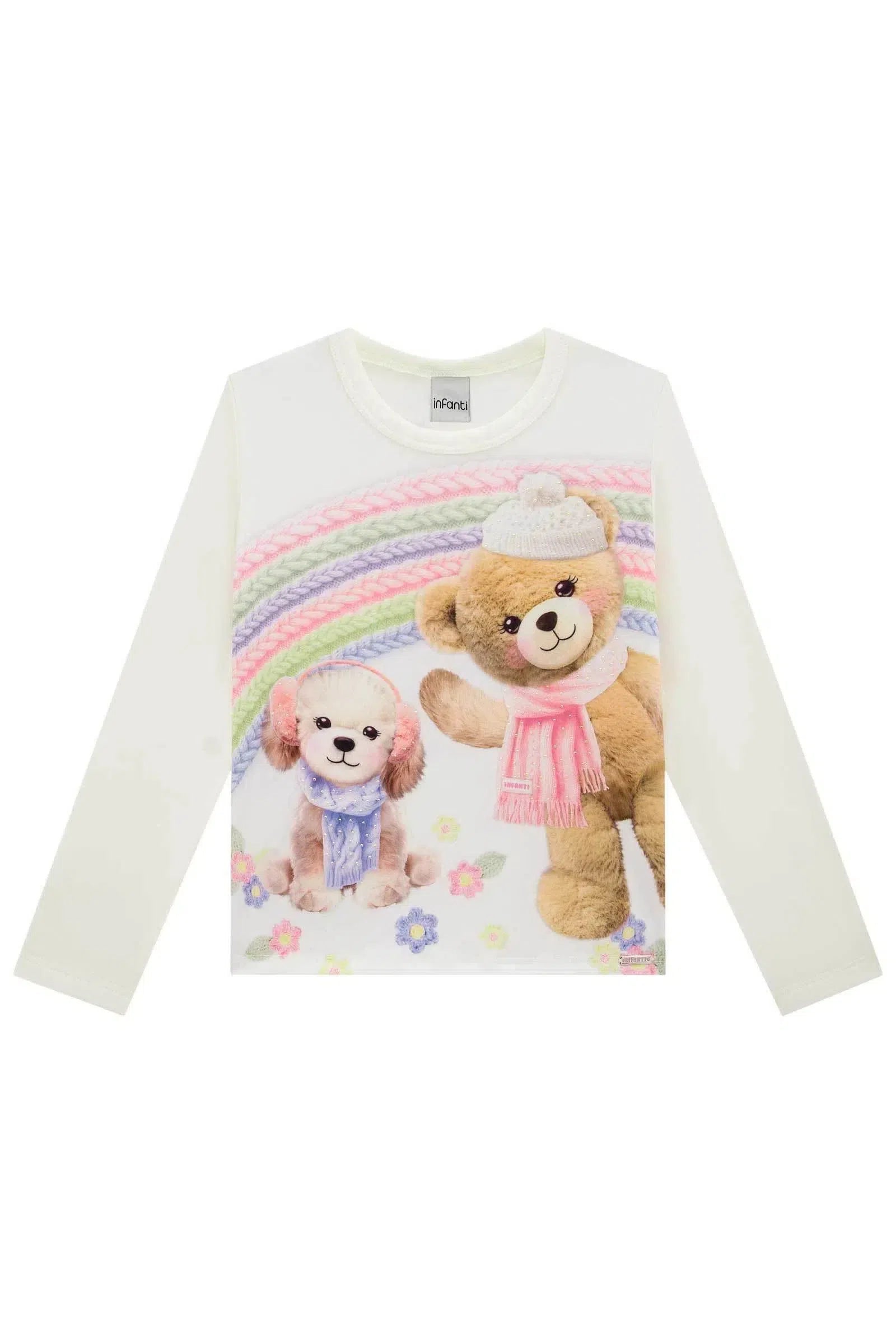 Blusa em Cotton 79312 Infanti Infantil Menina