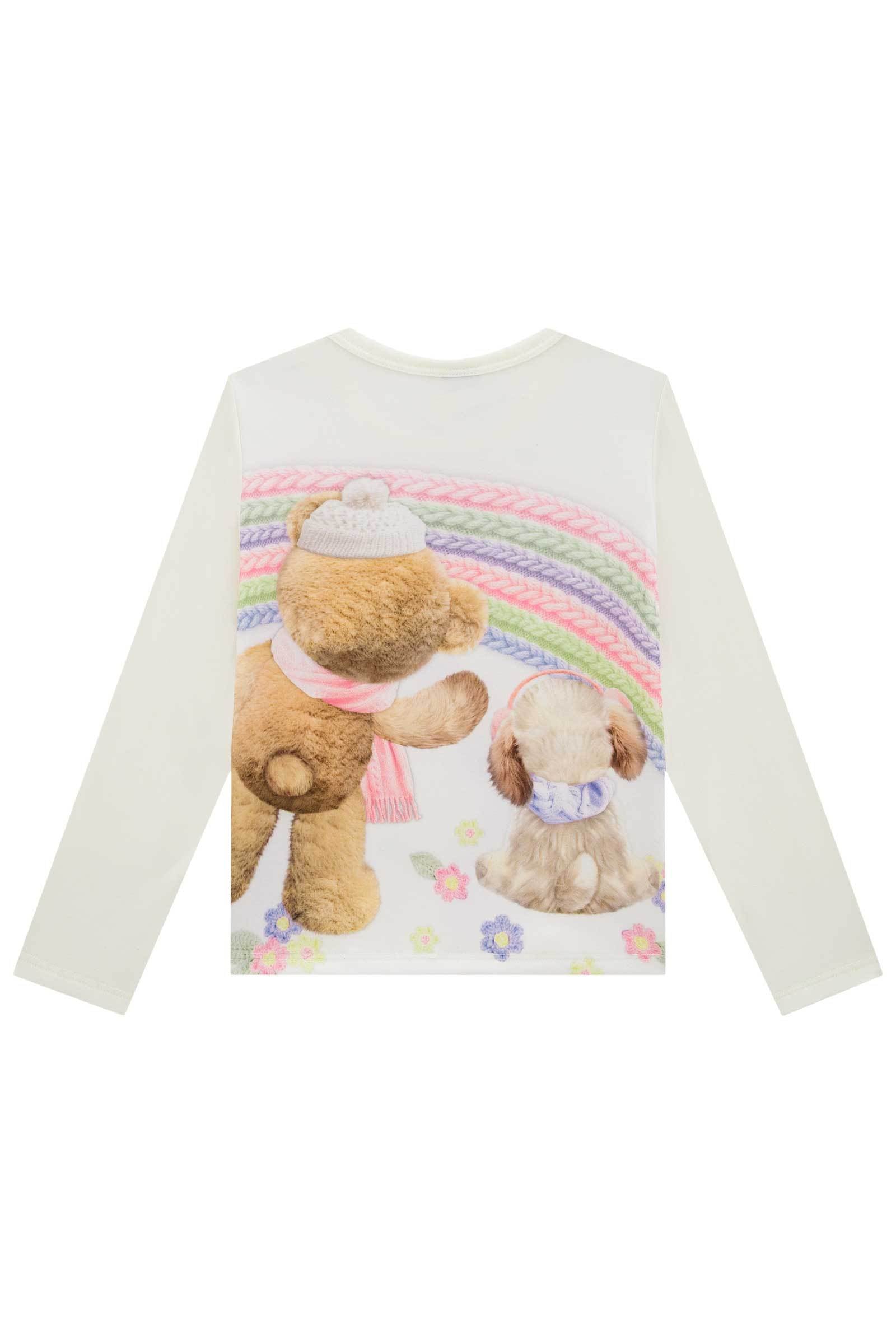 Blusa em Cotton 79312 Infanti Infantil Menina