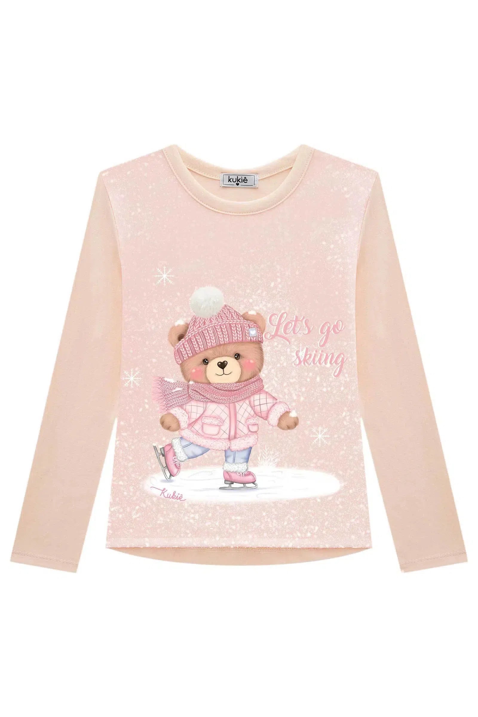 Blusa em Cotton 79750 Kukiê Infantil Menina