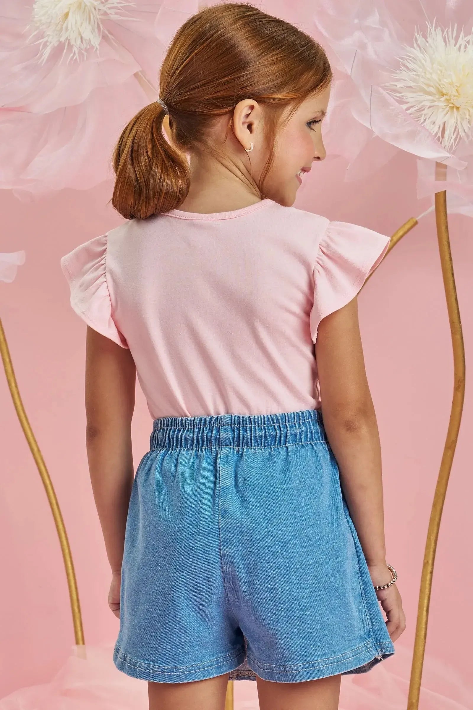 Blusa em Cotton 82830 Infanti Infantil Menina