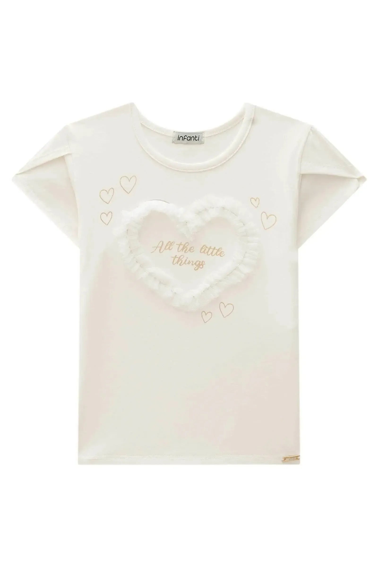 Blusa em Cotton 85292 Infanti Infantil Menina