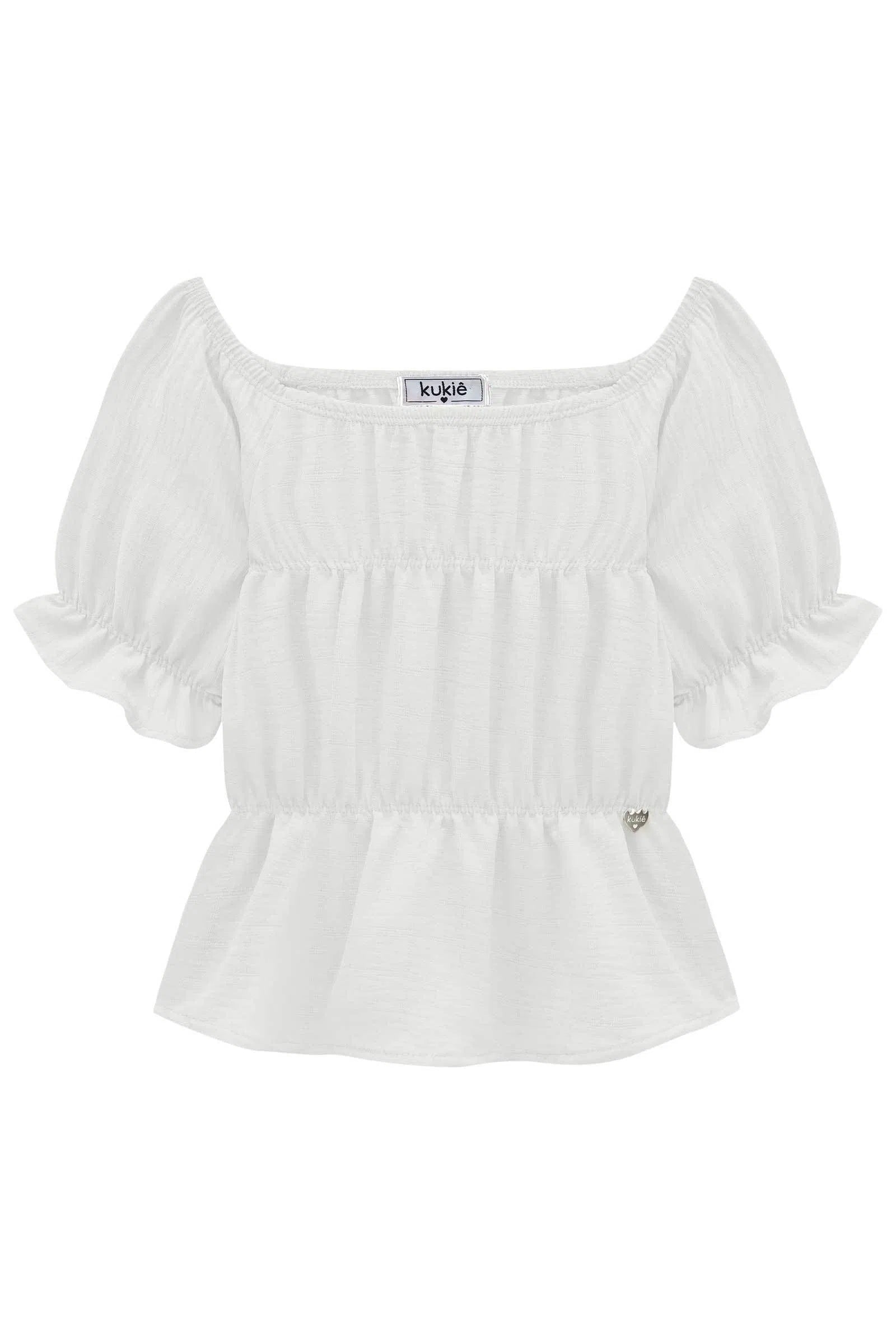 Blusa em Crepe Mônaco 74179 Kukiê