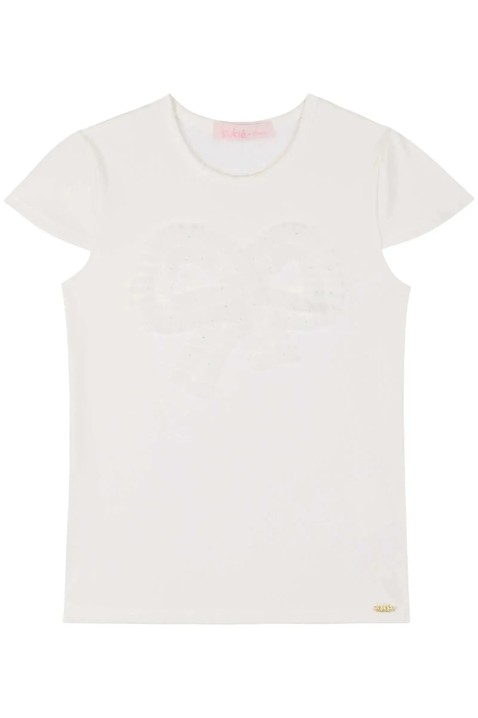 Blusa em Malha Poliamida 83207 Kukiê Infantil Menina