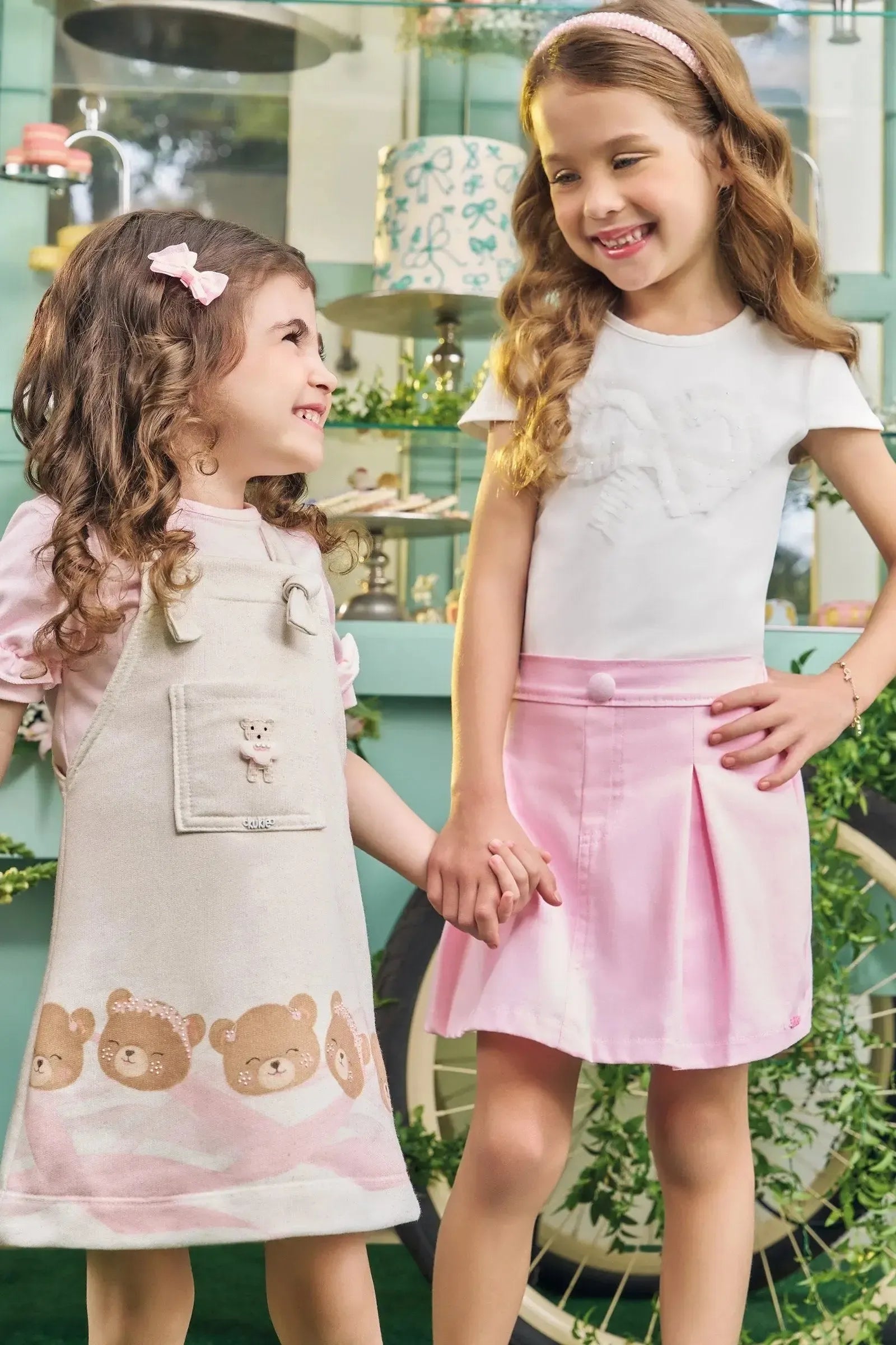 Blusa em Malha Poliamida 83207 Kukiê Infantil Menina