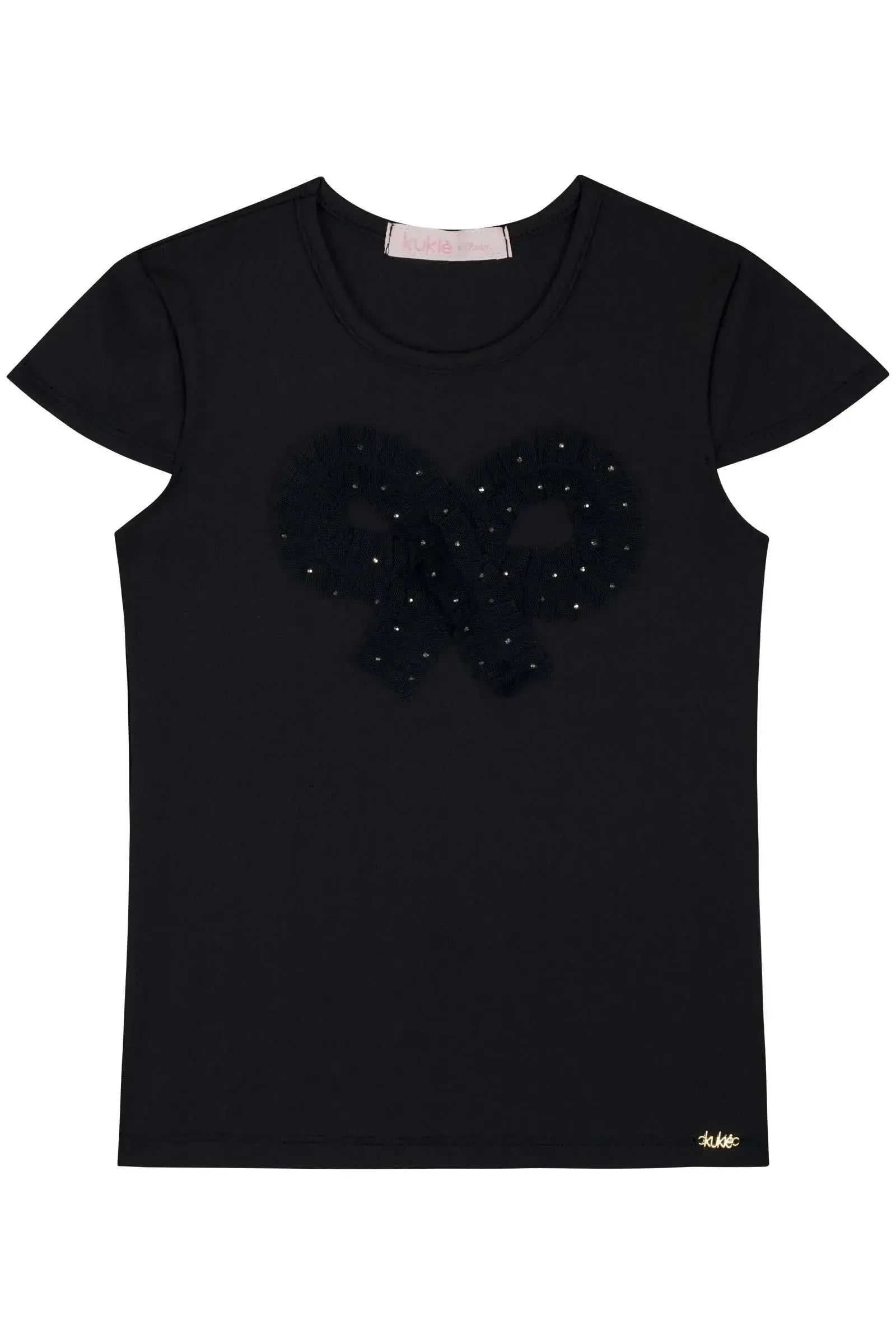 Blusa em Malha Poliamida 83207 Kukiê Infantil Menina