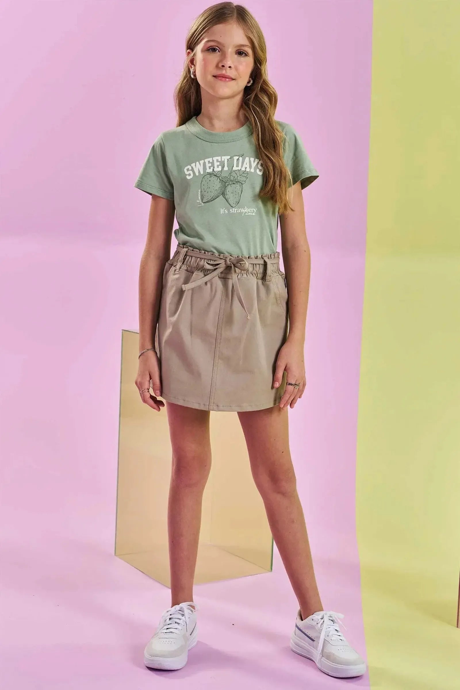 Blusa em Meia Malha 83024 Lilimoon Teen Menina