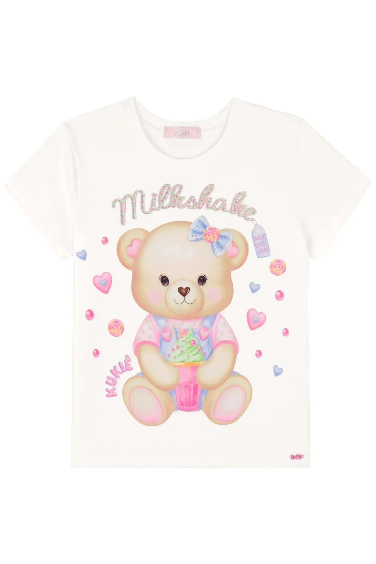 Blusa em Meia Malha 83063 Kukiê Infantil Menina