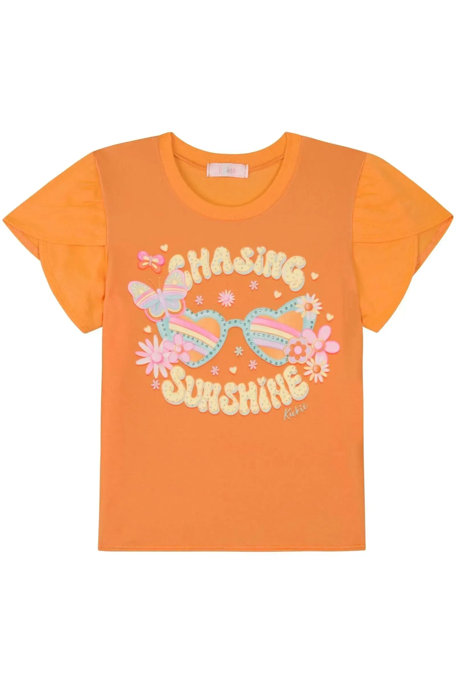 Blusa em Meia Malha 83228 Kukiê Infantil Menina