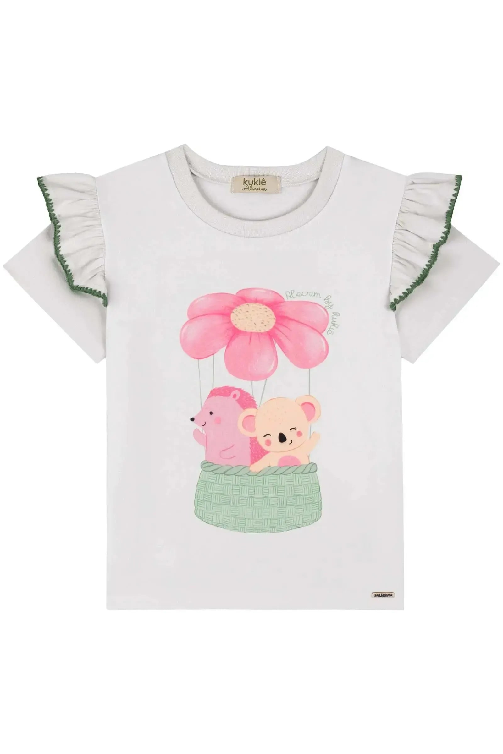 Blusa em Meia Malha 84779 Kukiê Infantil Menina