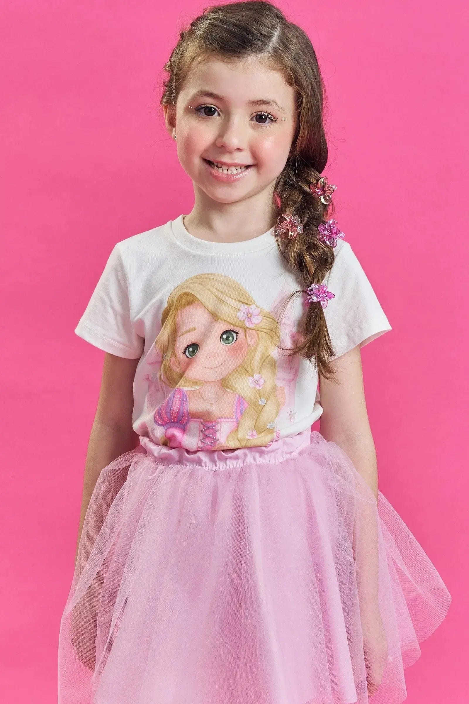 Blusa em Meia Malha 85634 Kukiê Infantil Menina