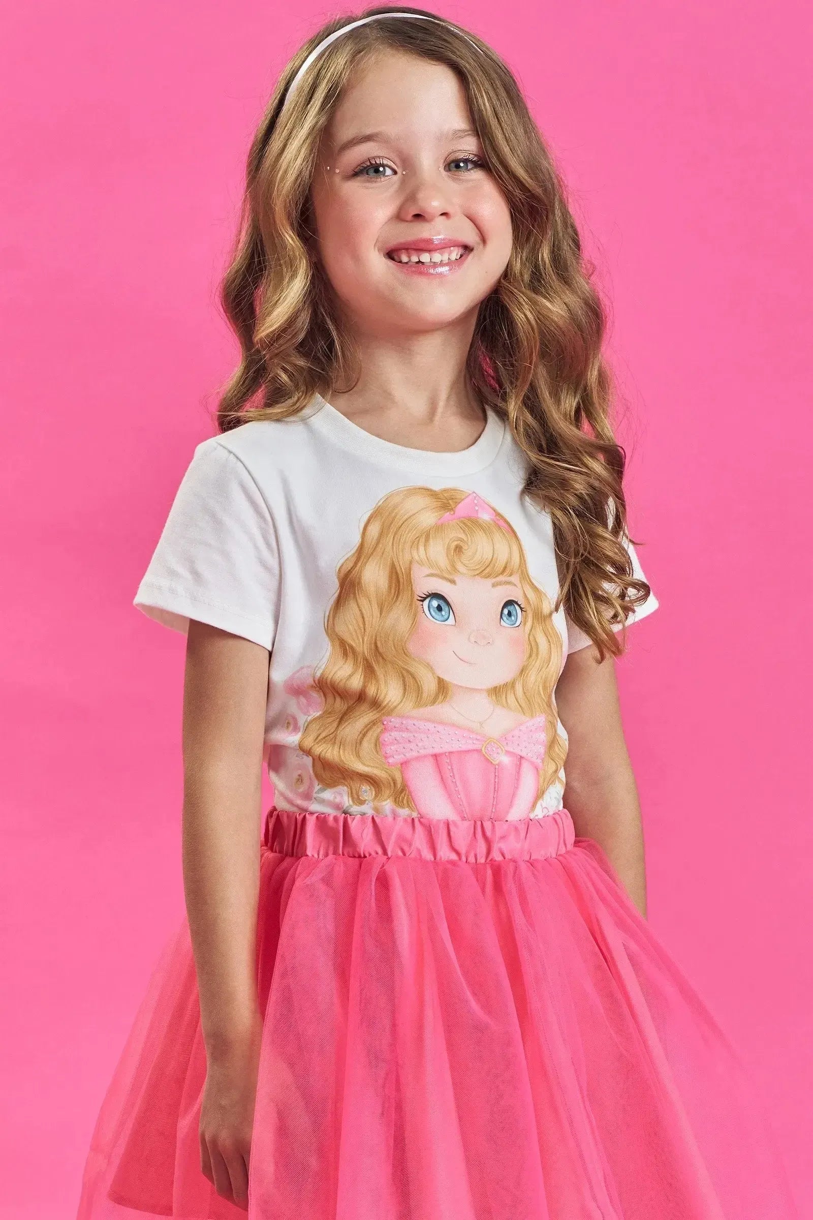 Blusa em Meia Malha 85635 Kukiê Infantil Menina