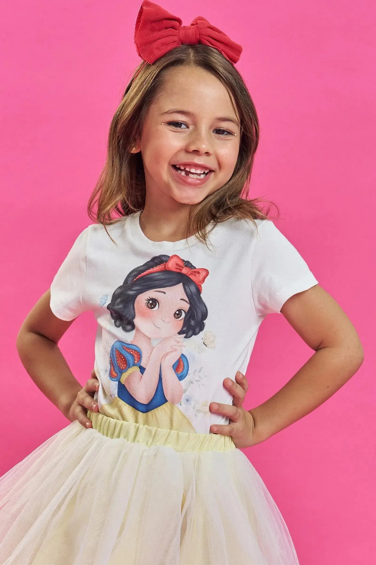 Blusa em Meia Malha 85636 Kukiê Infantil Menina
